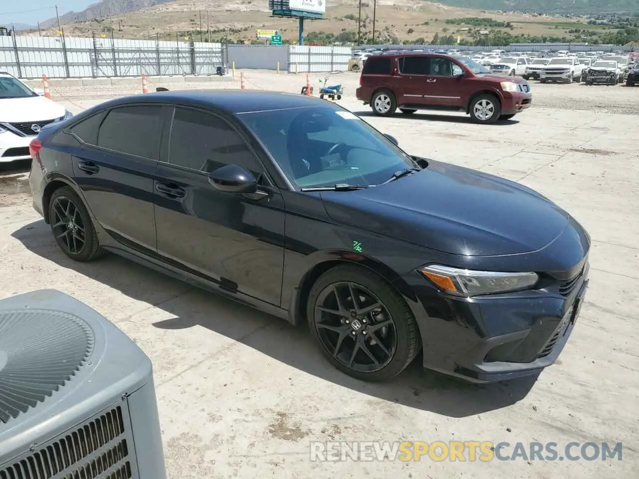 4 fotografías del automóvil dañado 2HGFE2F52PH565500 HONDA CIVIC 2023