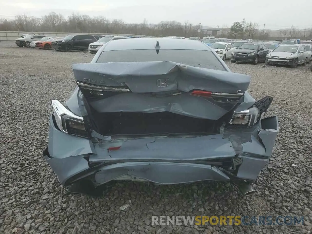 6 fotografías del automóvil dañado 2HGFE2F53PH510635 HONDA CIVIC 2023