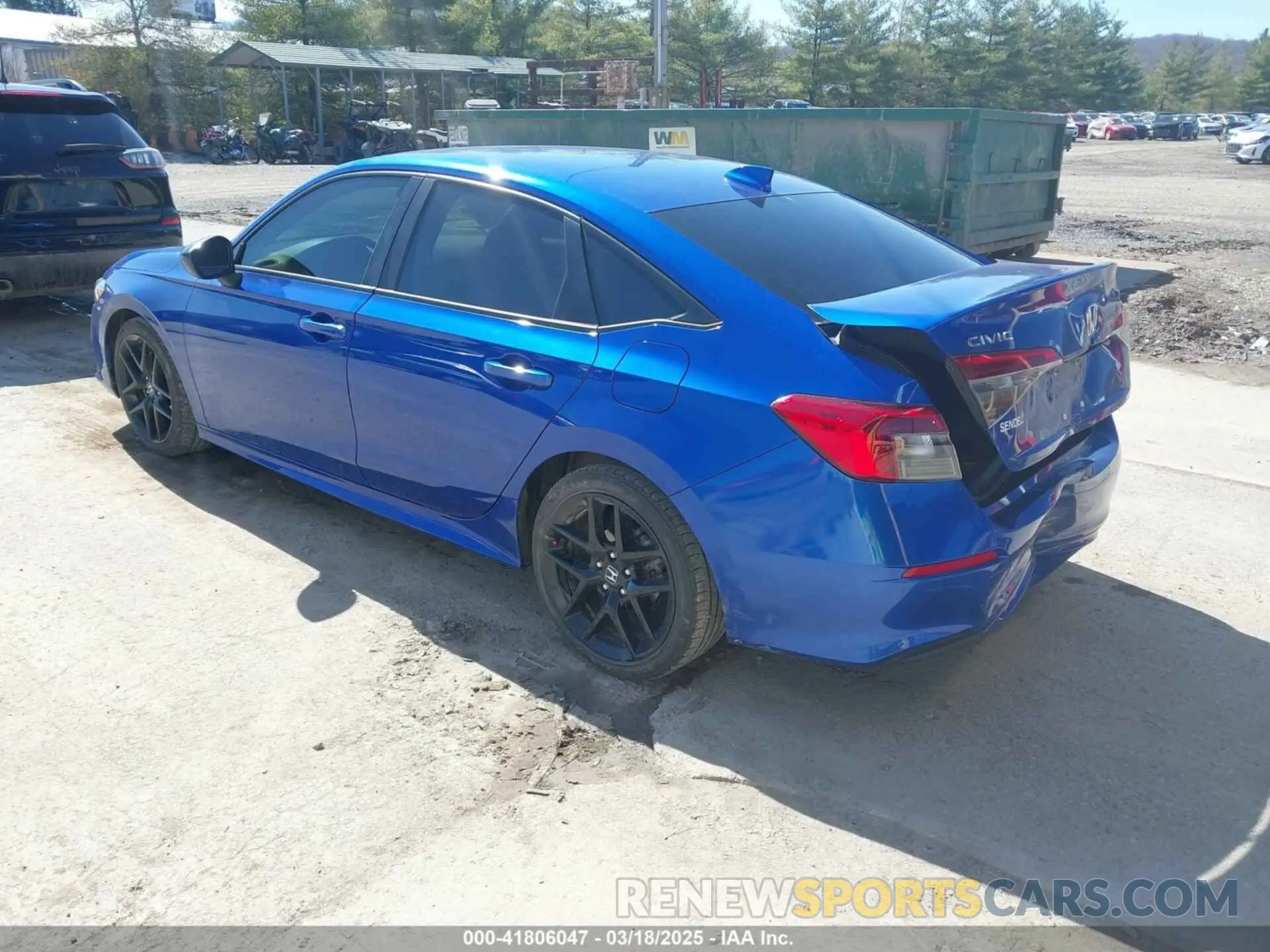 3 fotografías del automóvil dañado 2HGFE2F53PH543991 HONDA CIVIC 2023