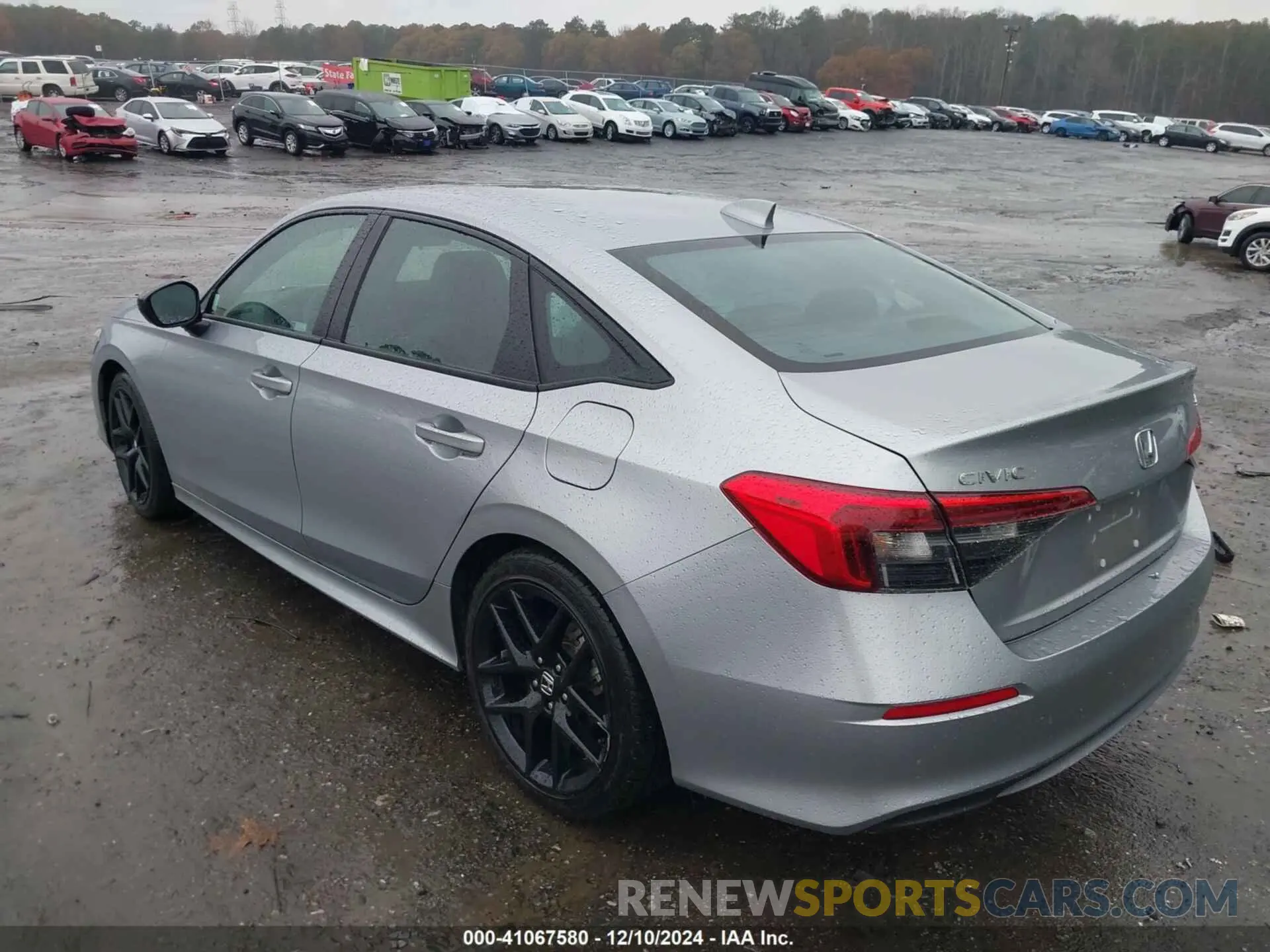 3 fotografías del automóvil dañado 2HGFE2F53PH556207 HONDA CIVIC 2023