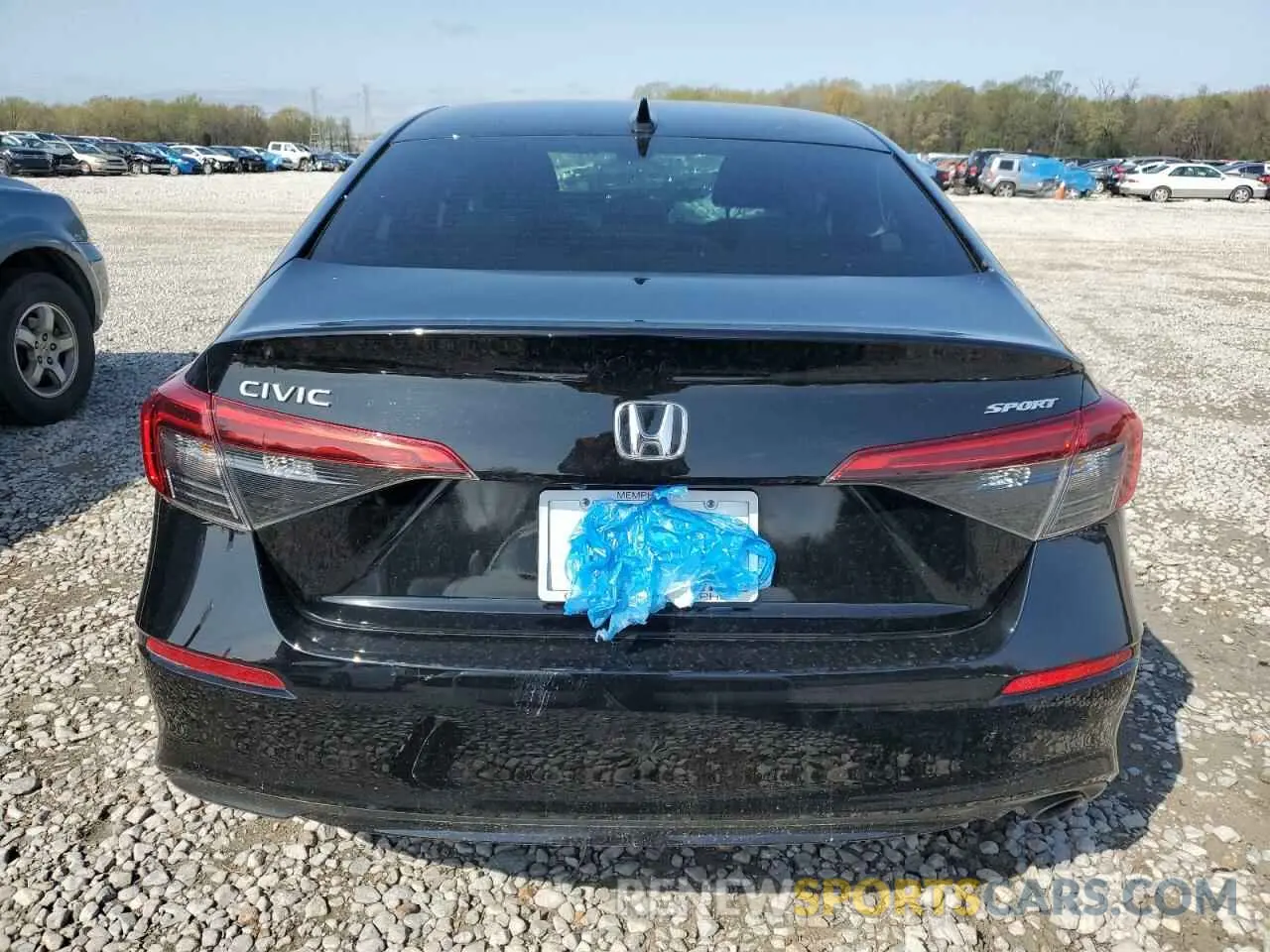 6 fotografías del automóvil dañado 2HGFE2F54PH509946 HONDA CIVIC 2023