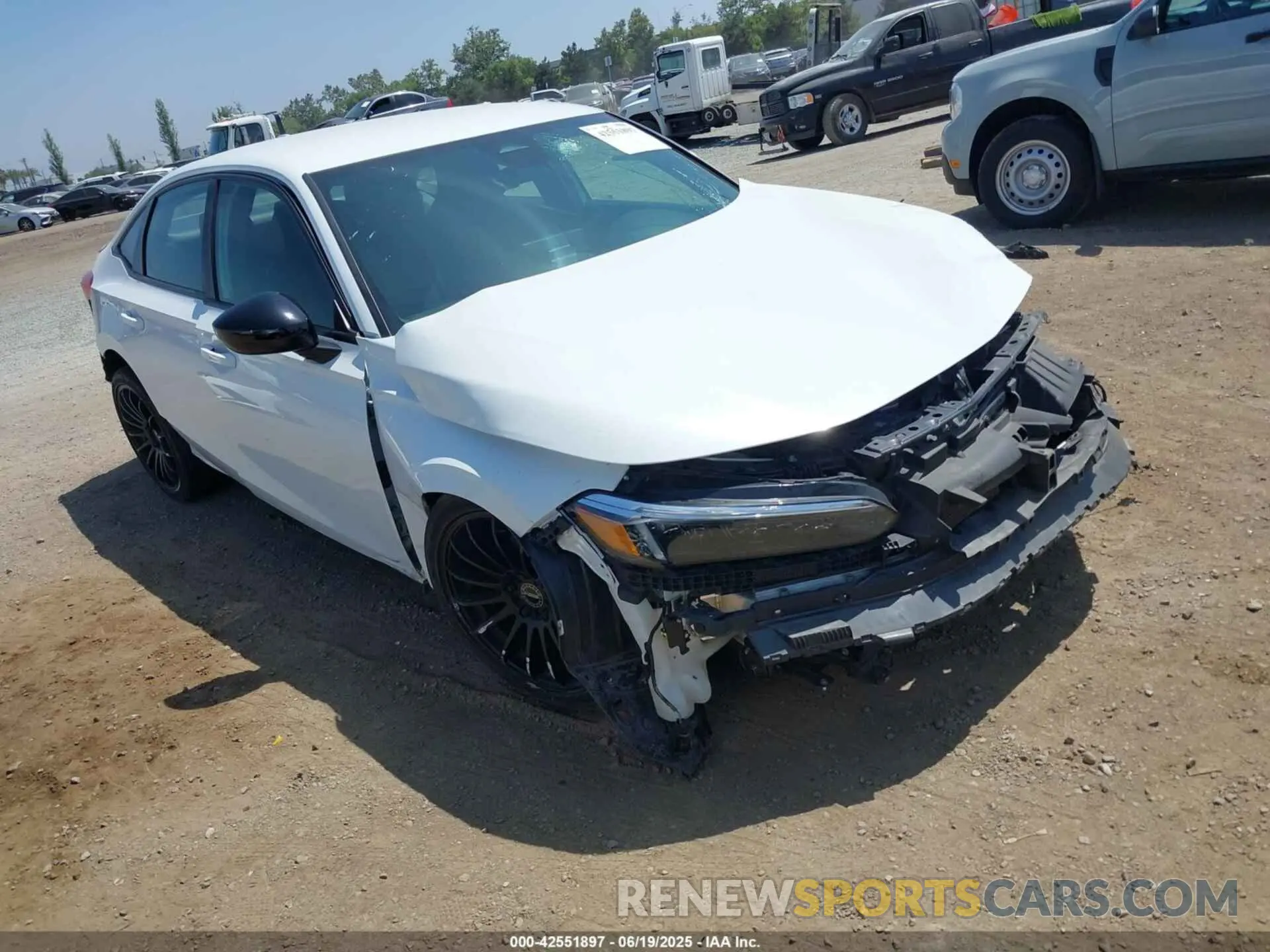 1 fotografías del automóvil dañado 2HGFE2F54PH510109 HONDA CIVIC 2023