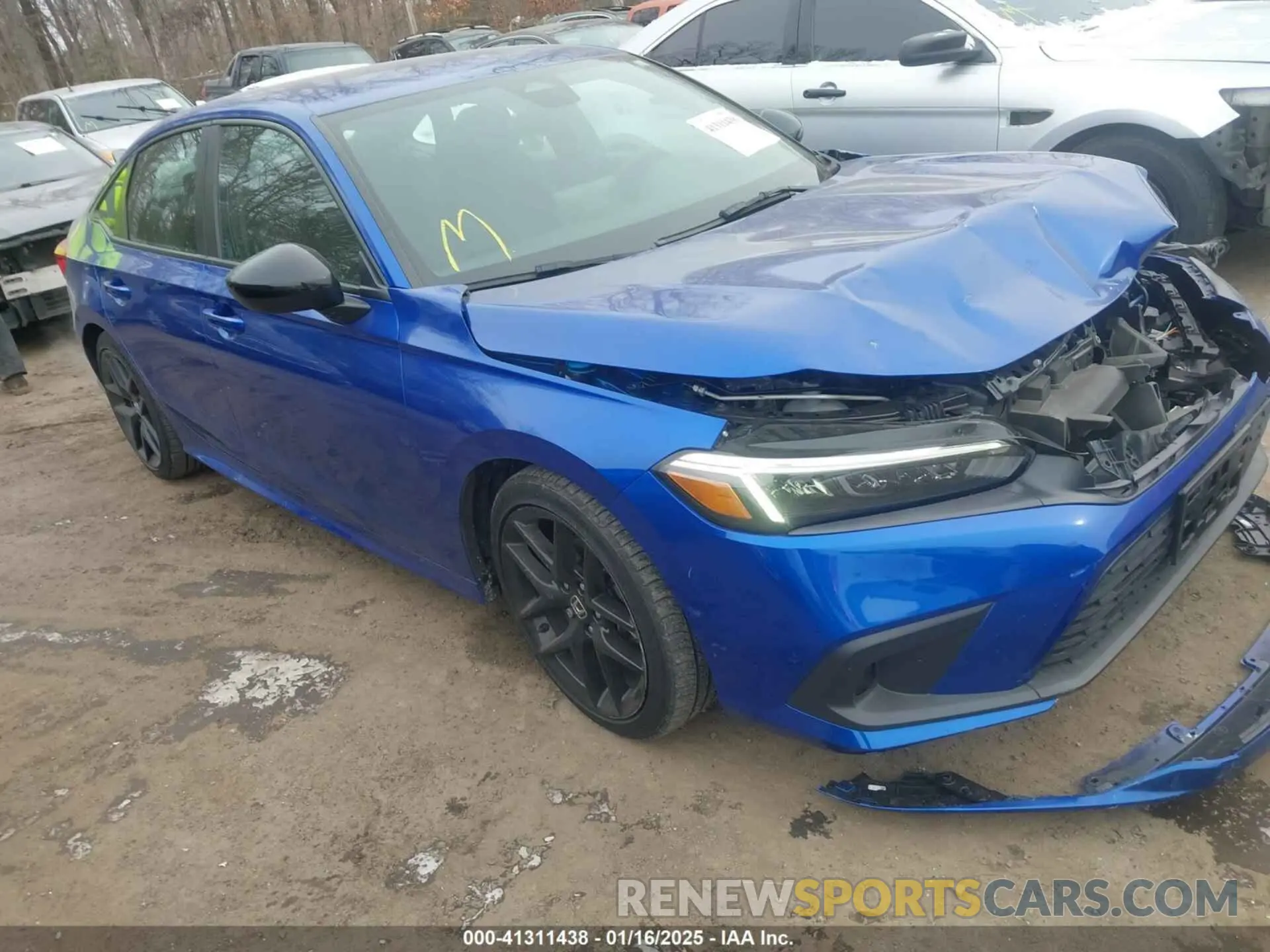 1 fotografías del automóvil dañado 2HGFE2F54PH528335 HONDA CIVIC 2023