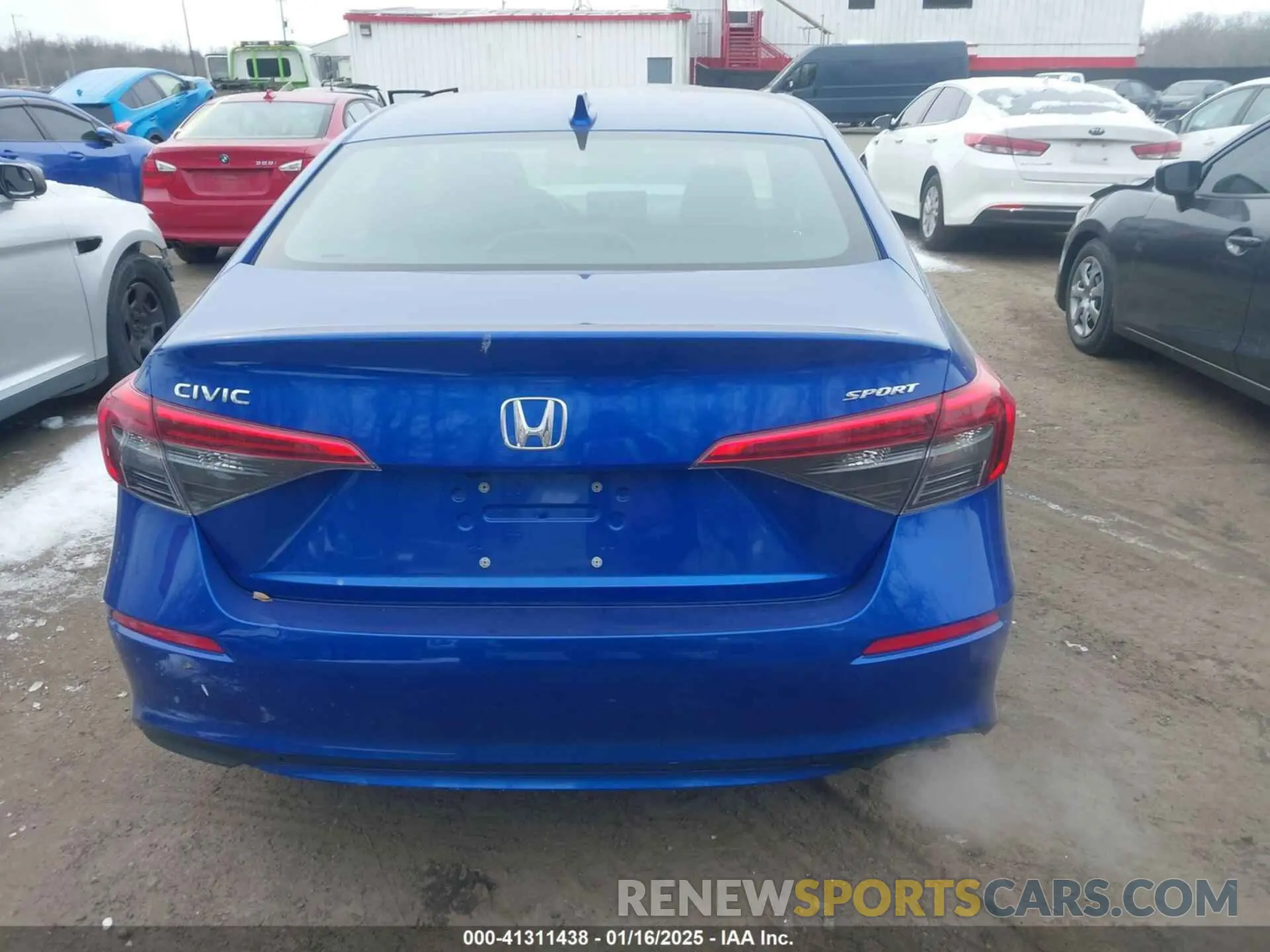 16 fotografías del automóvil dañado 2HGFE2F54PH528335 HONDA CIVIC 2023