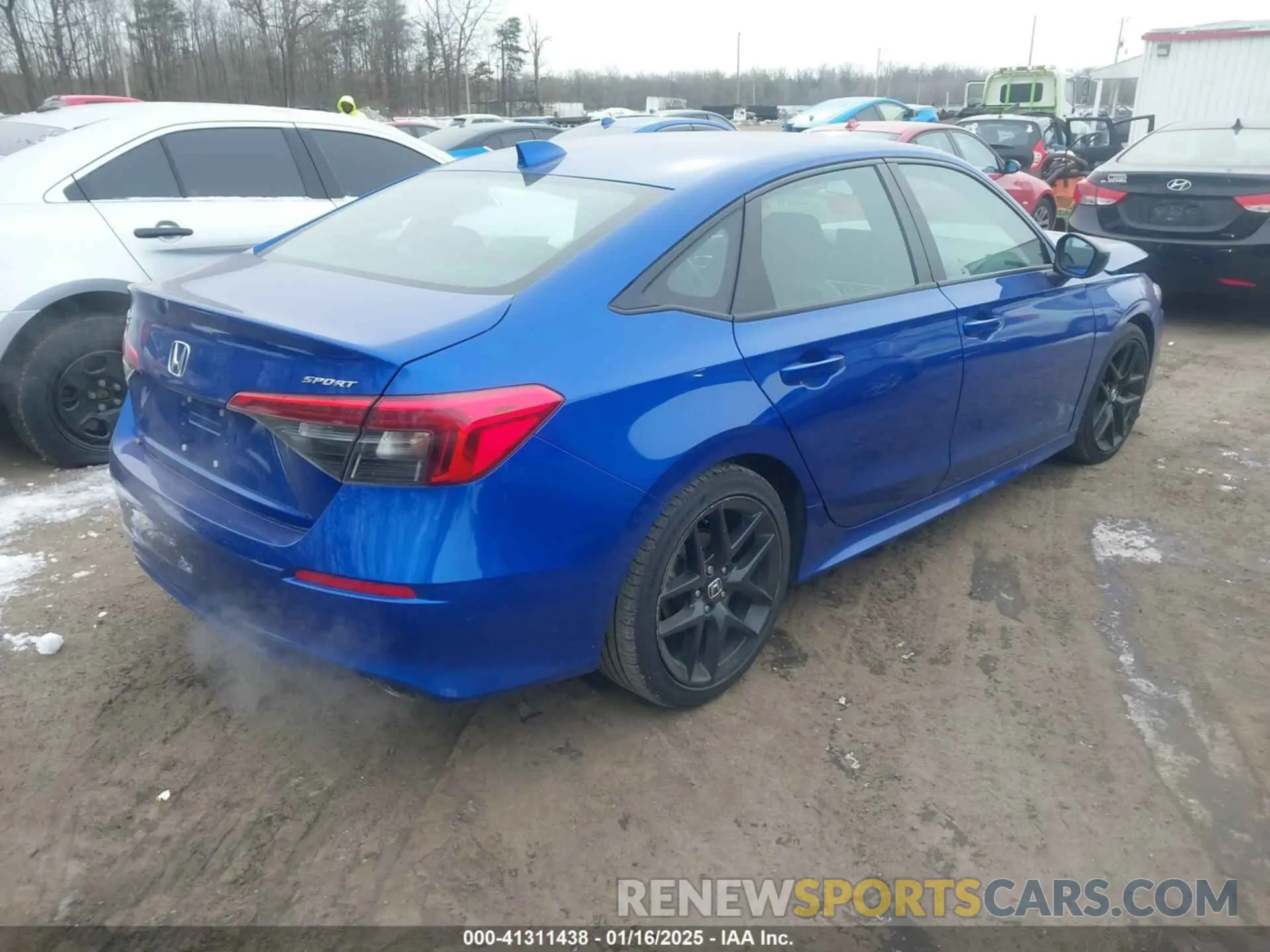 4 fotografías del automóvil dañado 2HGFE2F54PH528335 HONDA CIVIC 2023