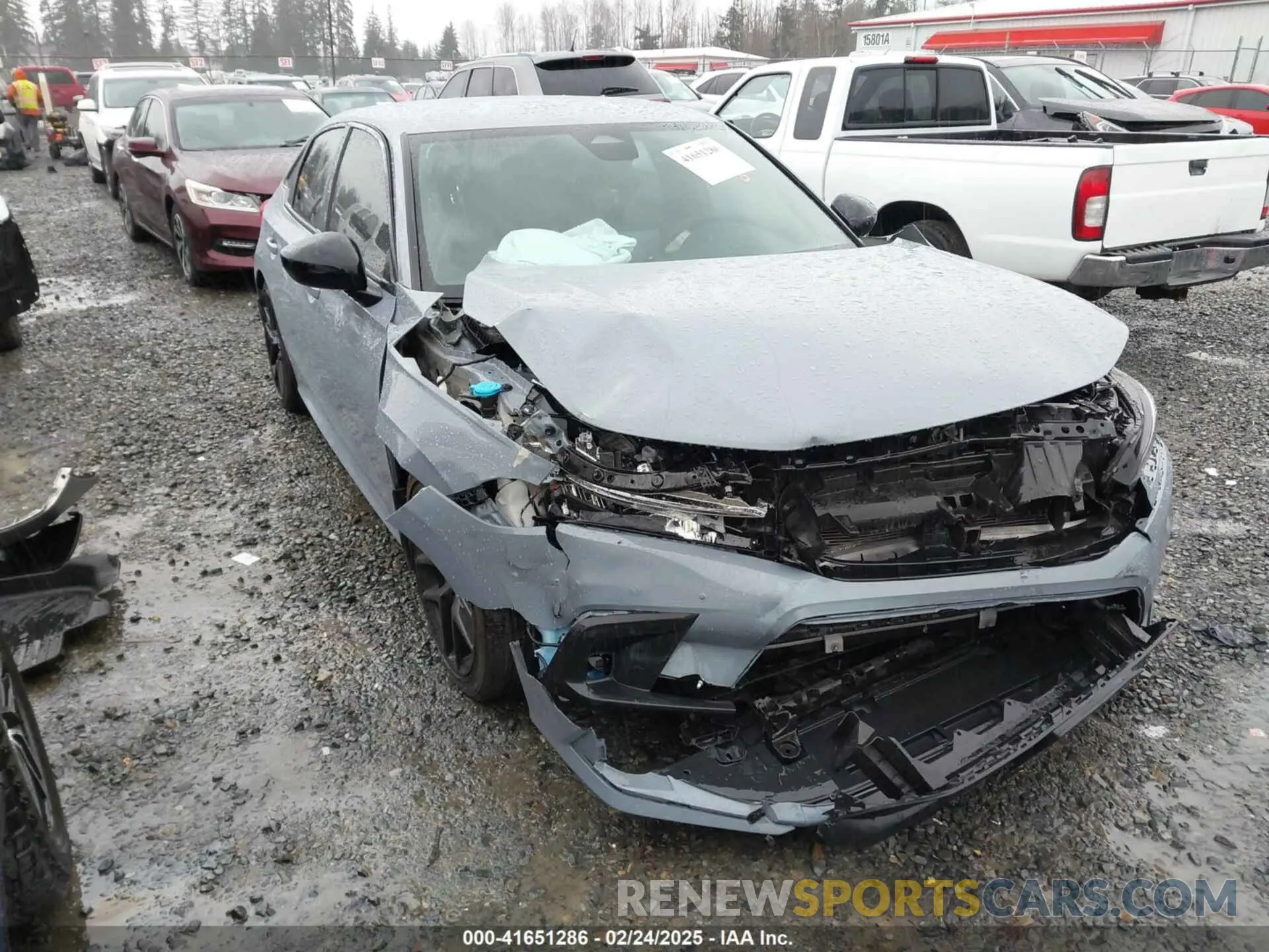 1 fotografías del automóvil dañado 2HGFE2F54PH556796 HONDA CIVIC 2023