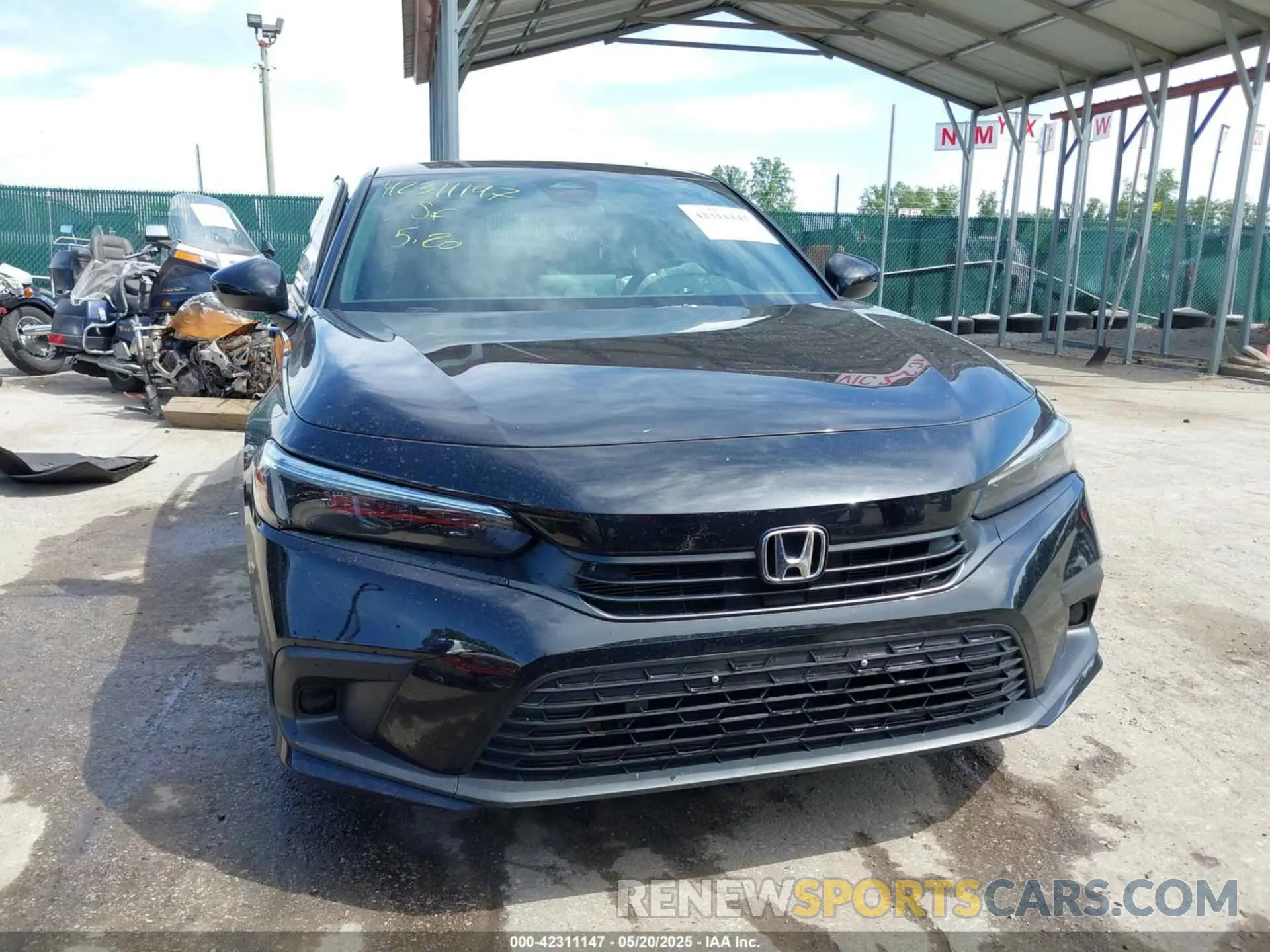 12 fotografías del automóvil dañado 2HGFE2F54PH558774 HONDA CIVIC 2023