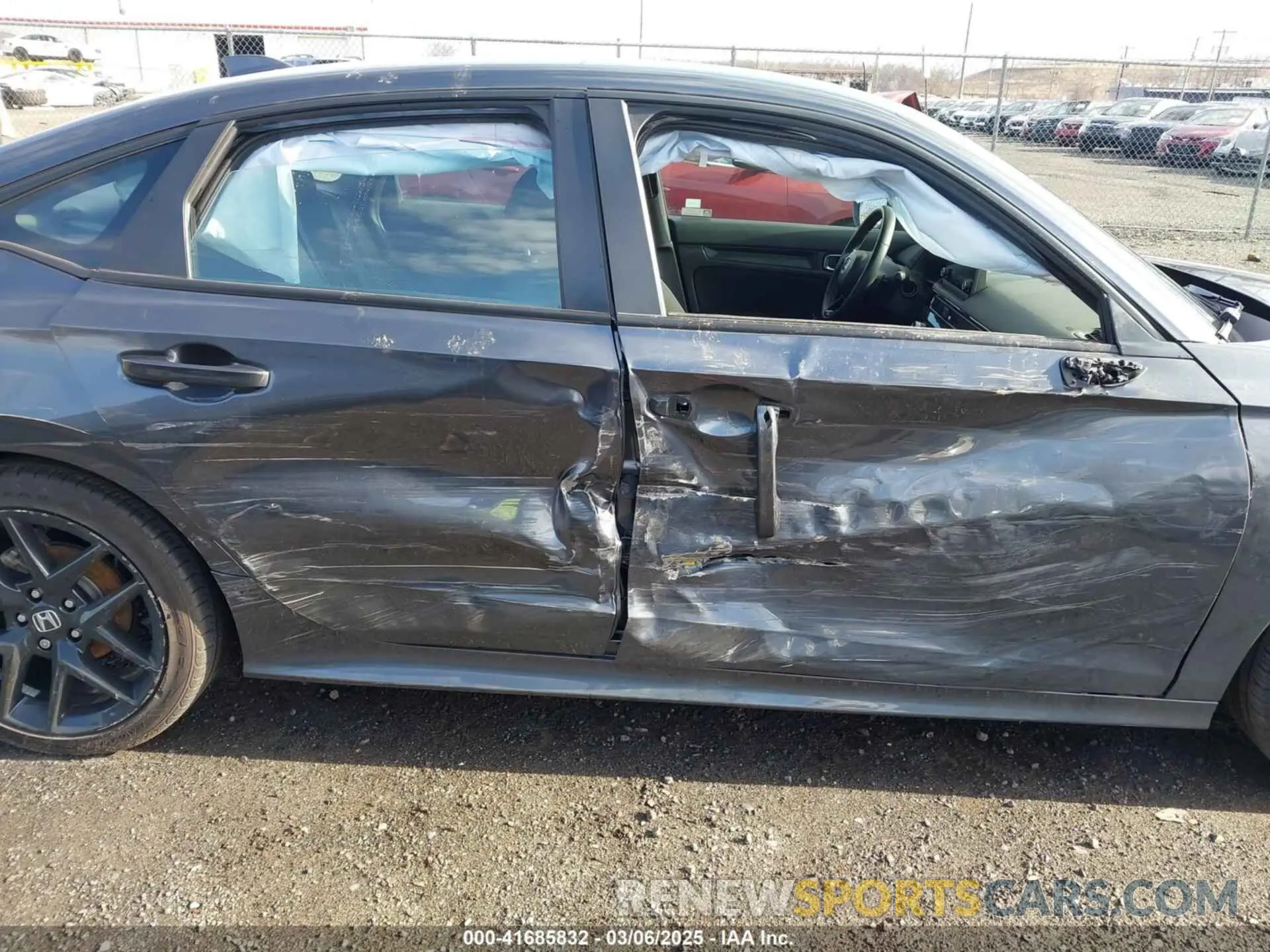6 fotografías del automóvil dañado 2HGFE2F54PH572092 HONDA CIVIC 2023