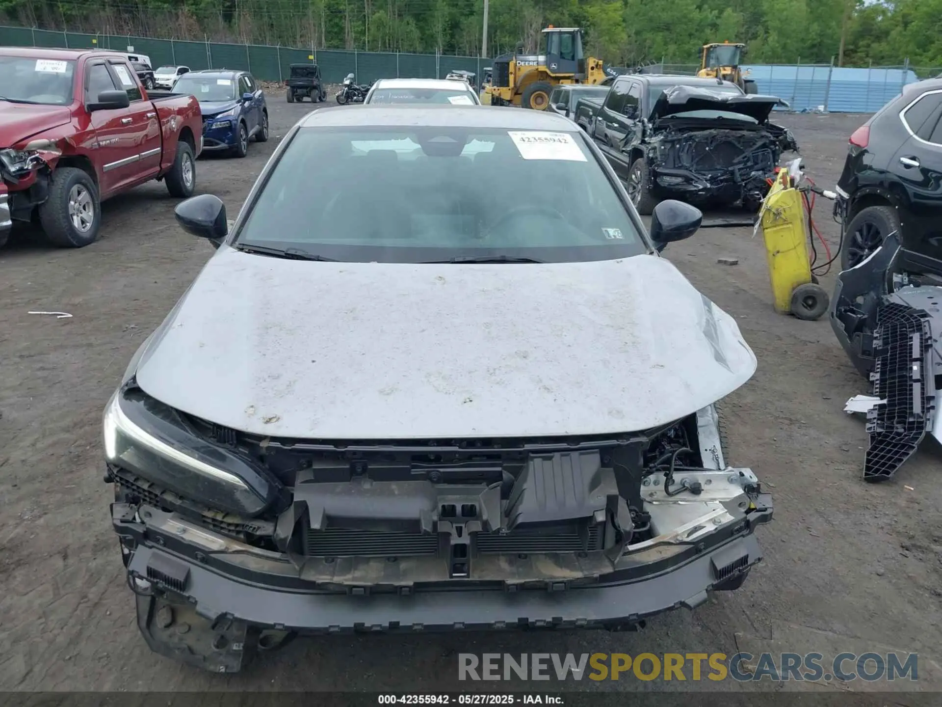 12 fotografías del automóvil dañado 2HGFE2F55PH501595 HONDA CIVIC 2023