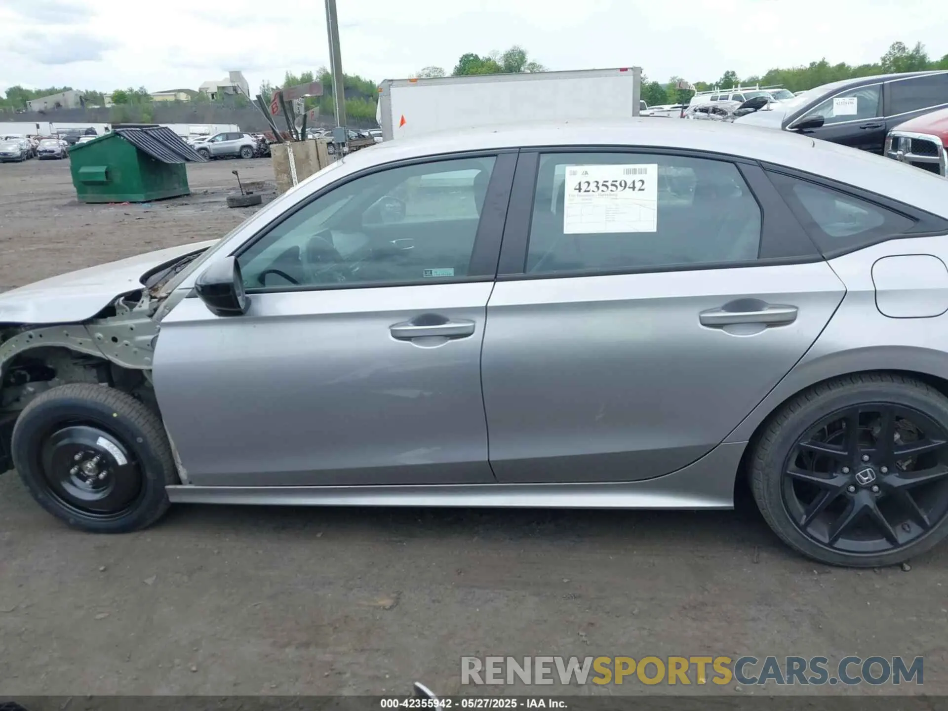 14 fotografías del automóvil dañado 2HGFE2F55PH501595 HONDA CIVIC 2023