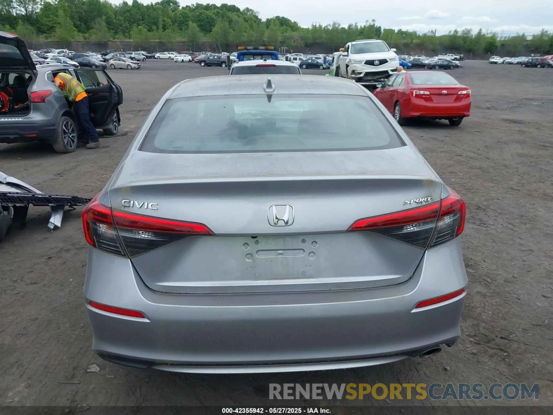 16 fotografías del automóvil dañado 2HGFE2F55PH501595 HONDA CIVIC 2023