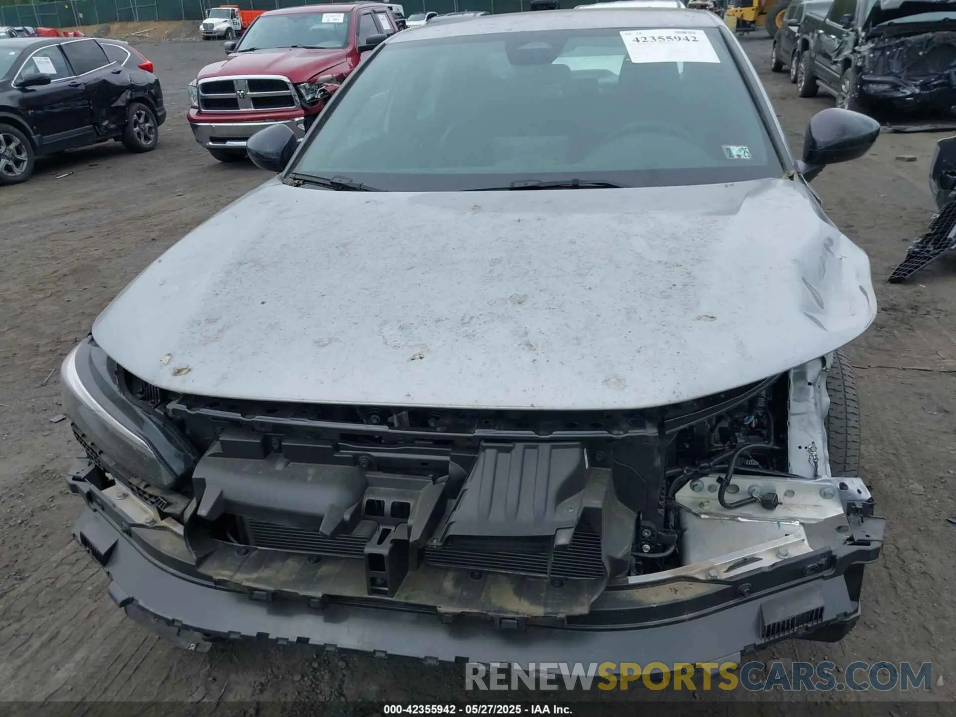 6 fotografías del automóvil dañado 2HGFE2F55PH501595 HONDA CIVIC 2023