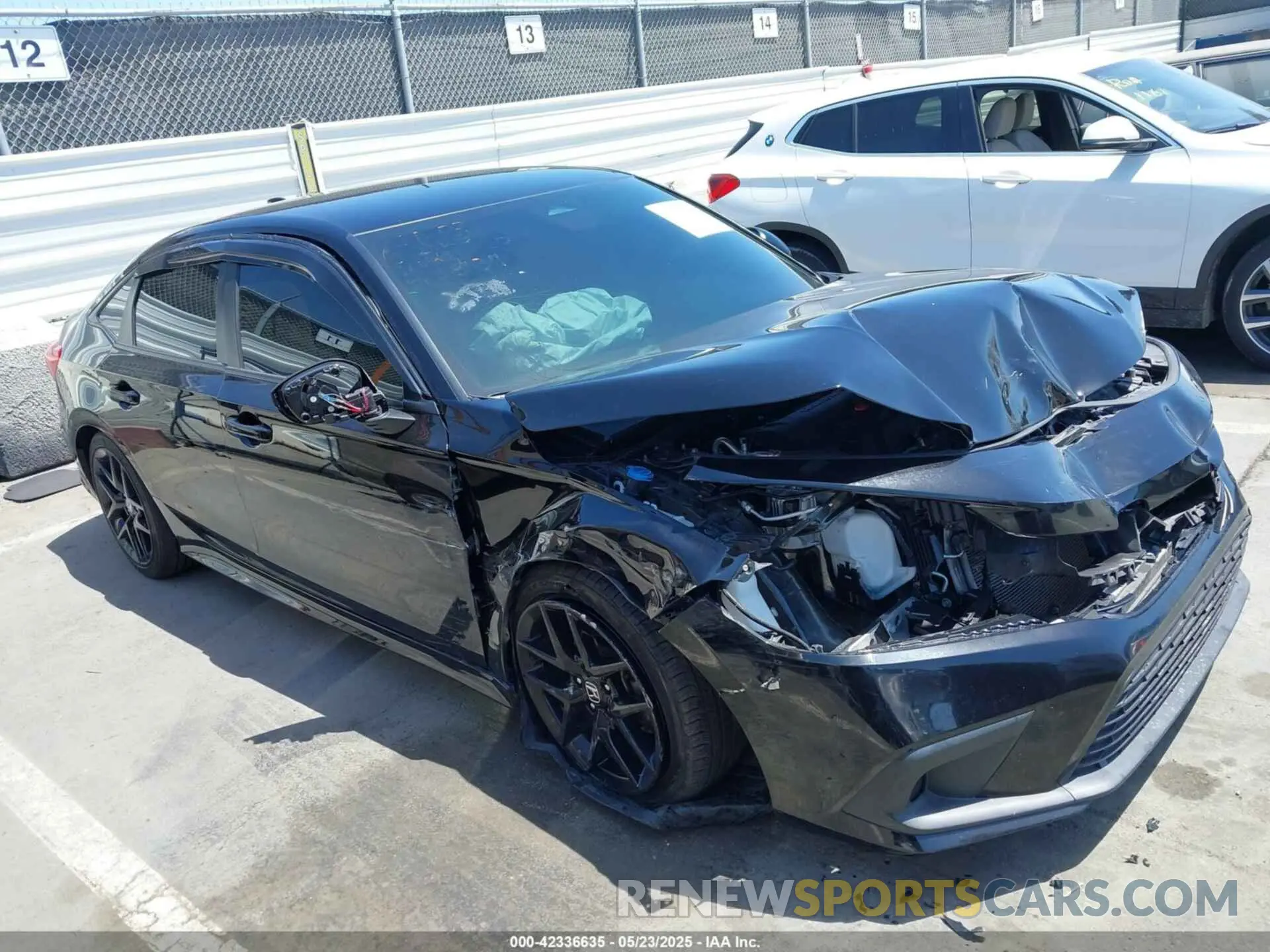 13 fotografías del automóvil dañado 2HGFE2F55PH503184 HONDA CIVIC 2023
