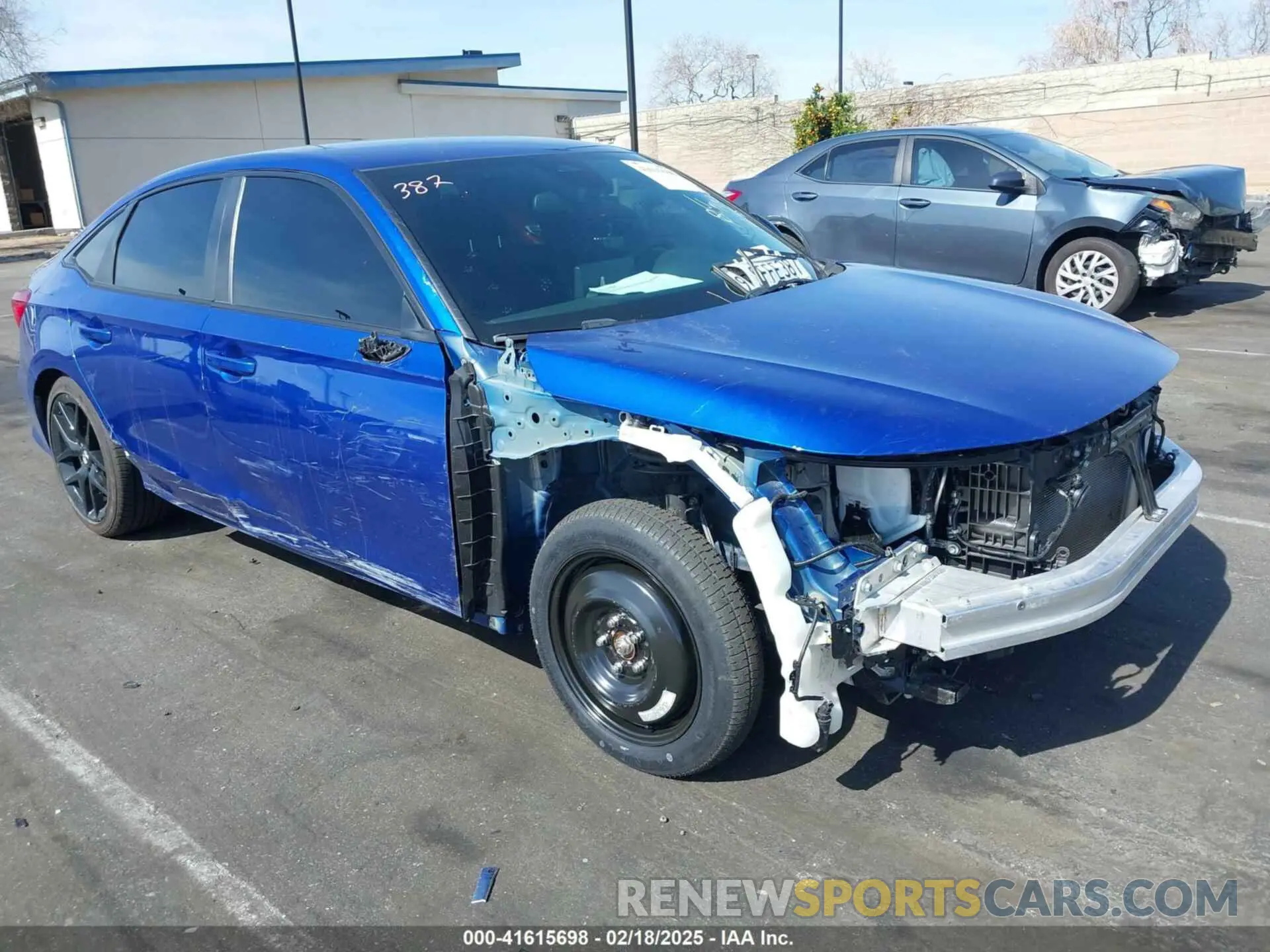1 fotografías del automóvil dañado 2HGFE2F55PH525606 HONDA CIVIC 2023