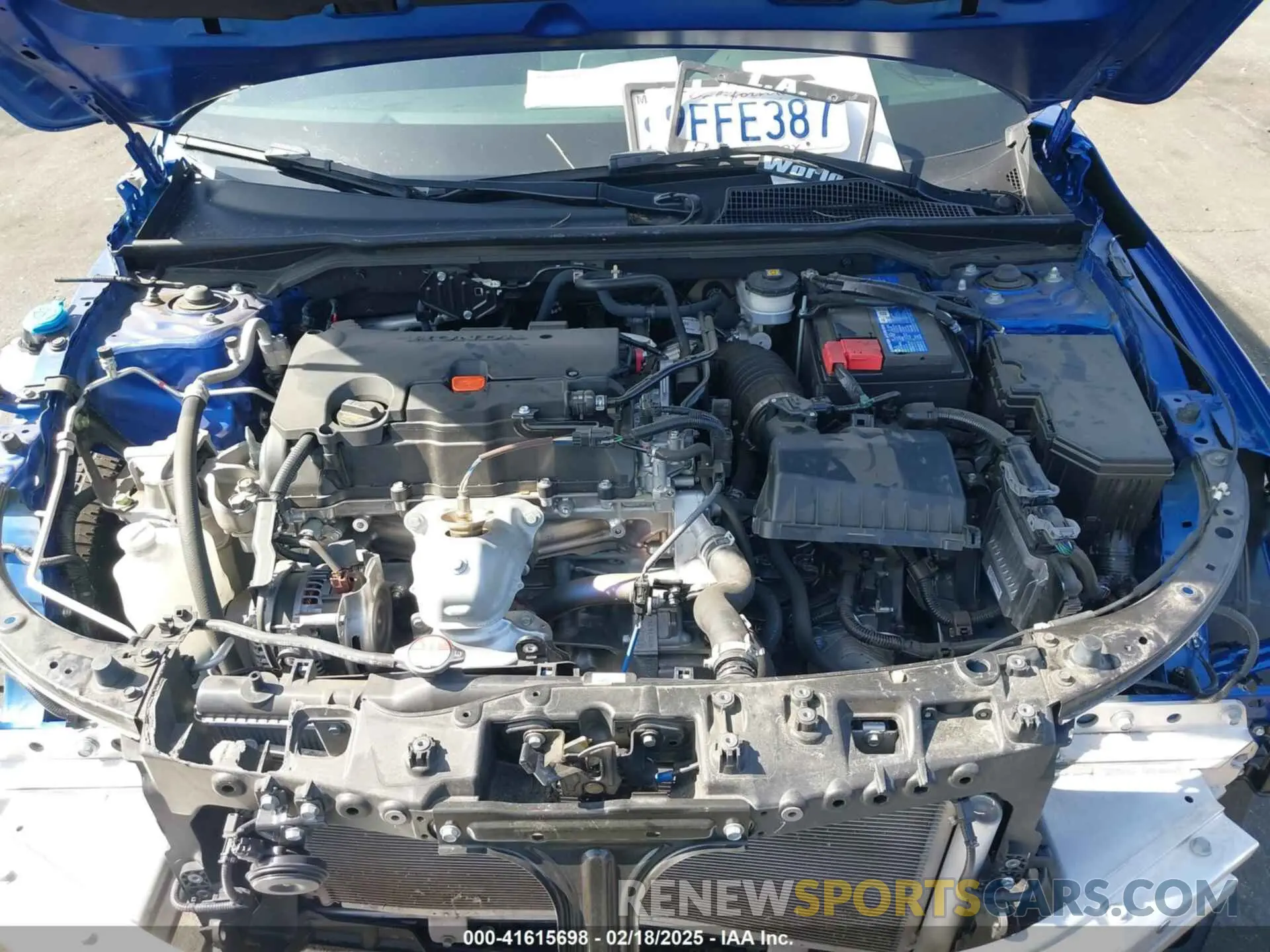 10 fotografías del automóvil dañado 2HGFE2F55PH525606 HONDA CIVIC 2023