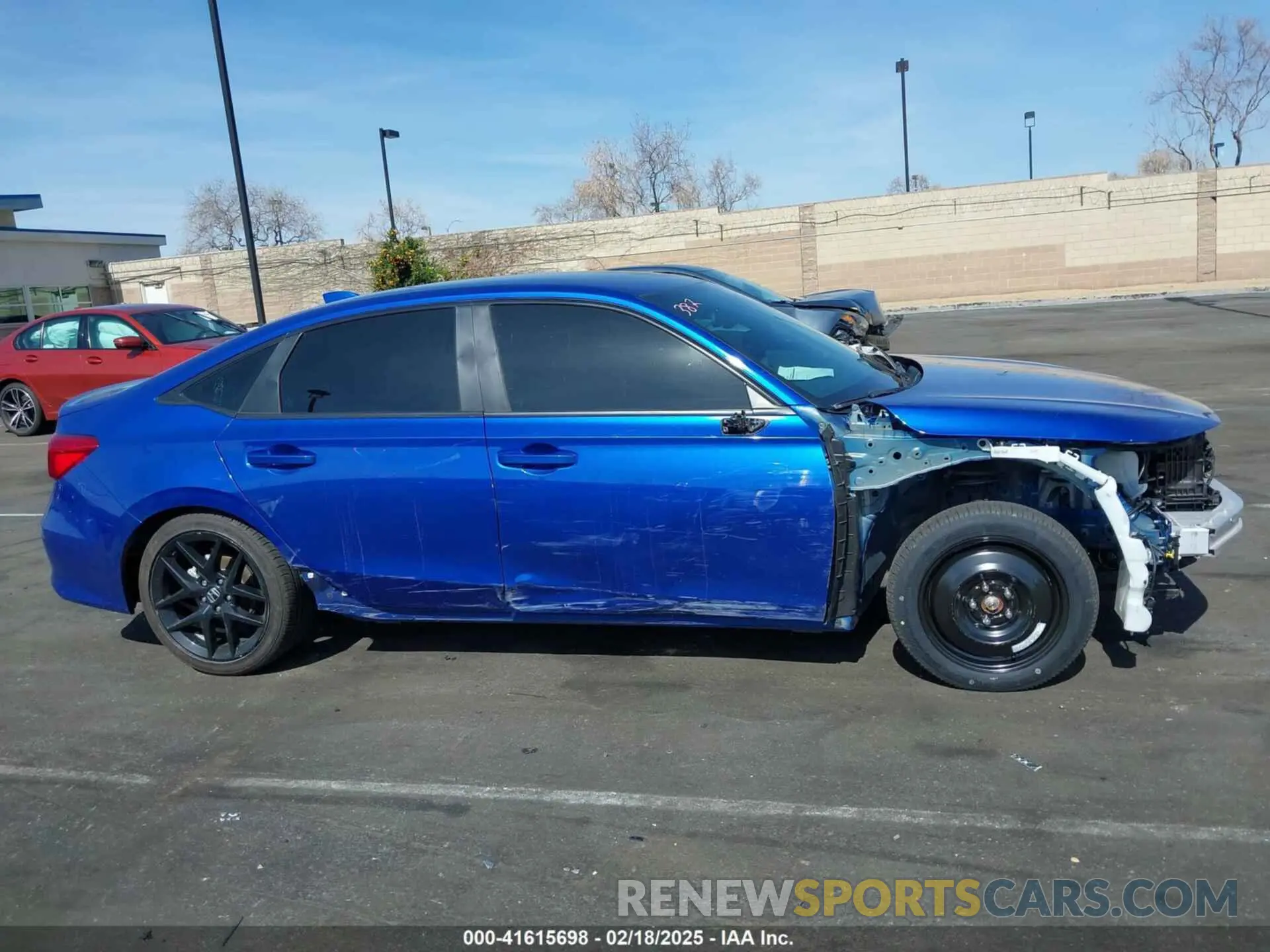 14 fotografías del automóvil dañado 2HGFE2F55PH525606 HONDA CIVIC 2023