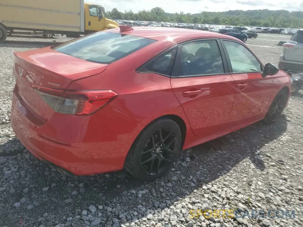 3 fotografías del automóvil dañado 2HGFE2F55PH527758 HONDA CIVIC 2023
