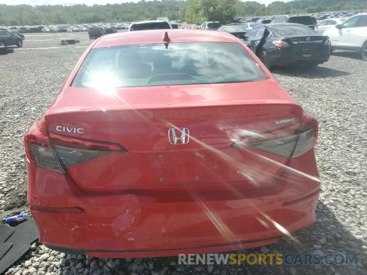 6 fotografías del automóvil dañado 2HGFE2F55PH527758 HONDA CIVIC 2023