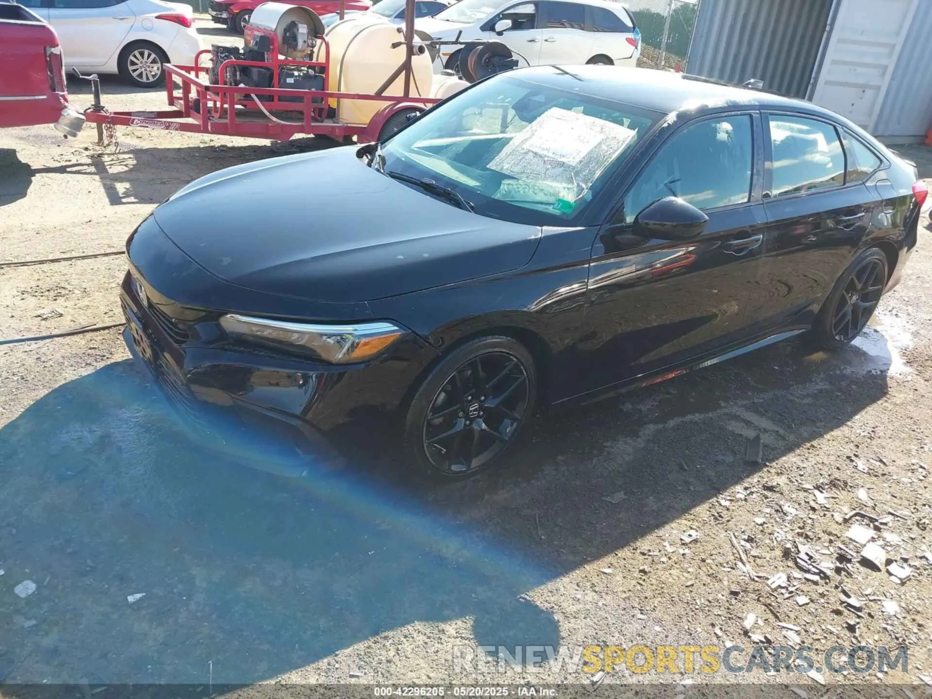 2 fotografías del automóvil dañado 2HGFE2F56PH509382 HONDA CIVIC 2023
