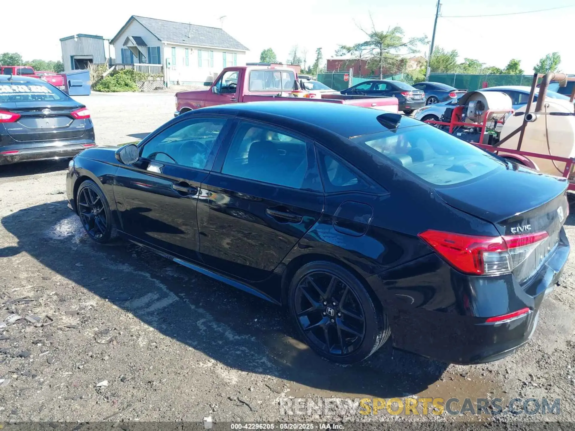 3 fotografías del automóvil dañado 2HGFE2F56PH509382 HONDA CIVIC 2023