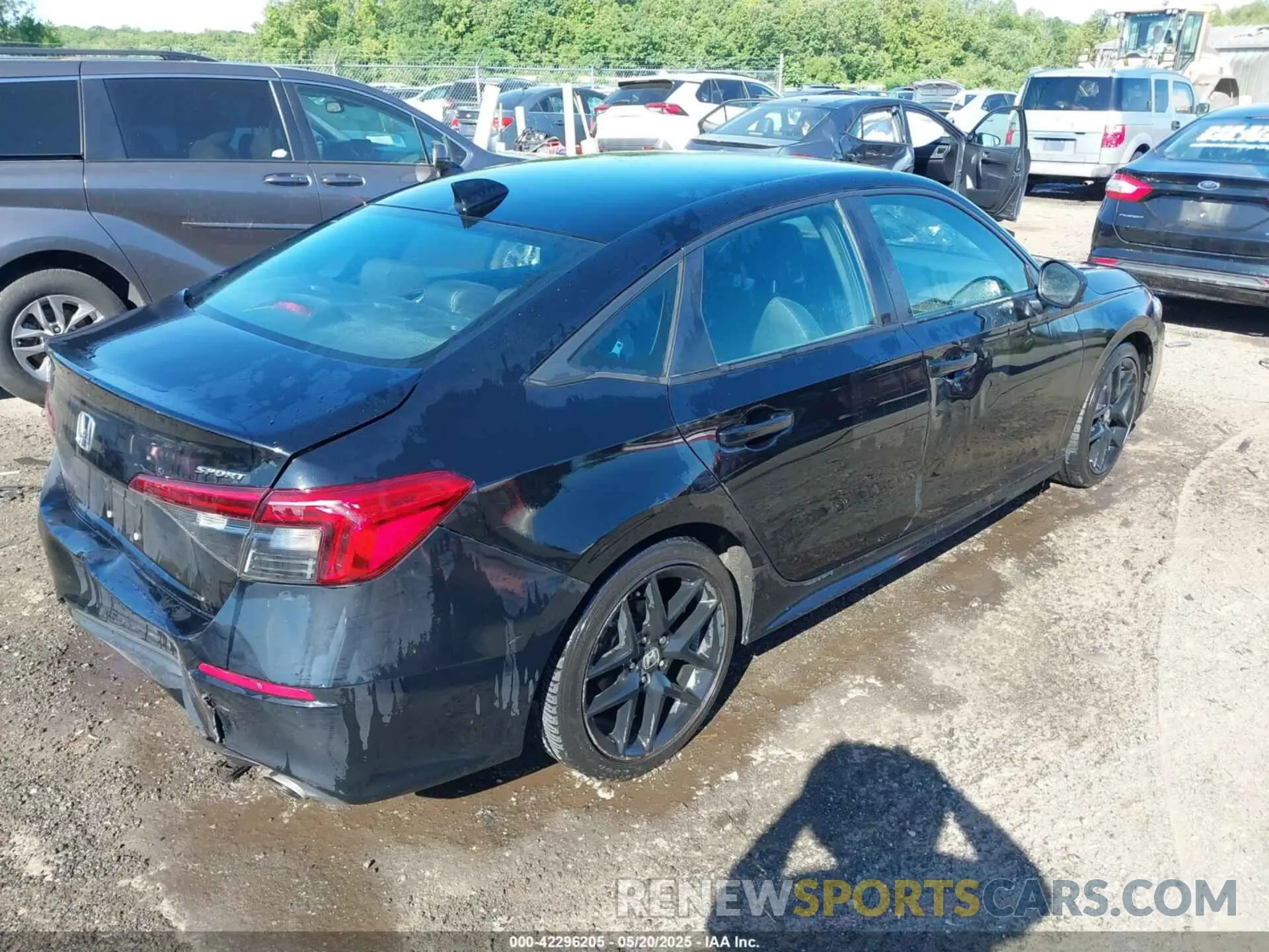 4 fotografías del automóvil dañado 2HGFE2F56PH509382 HONDA CIVIC 2023