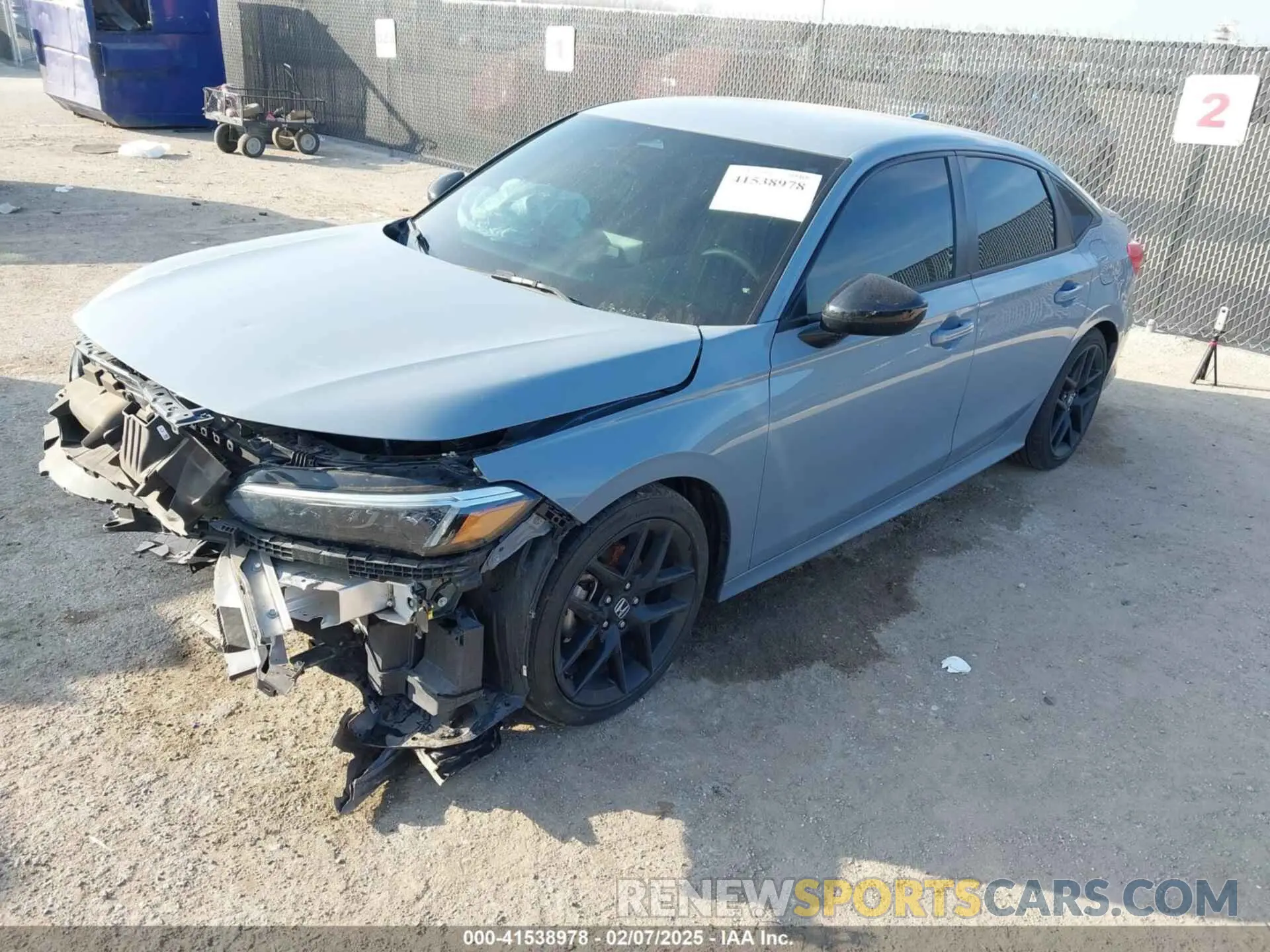 2 fotografías del automóvil dañado 2HGFE2F56PH512203 HONDA CIVIC 2023