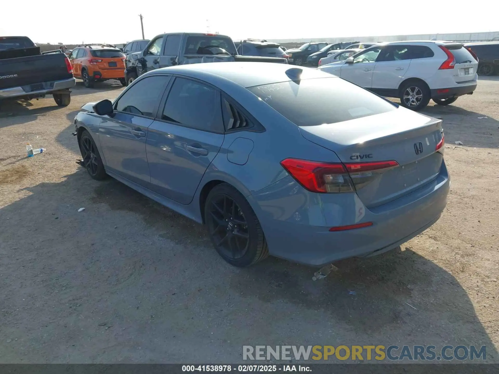 3 fotografías del automóvil dañado 2HGFE2F56PH512203 HONDA CIVIC 2023