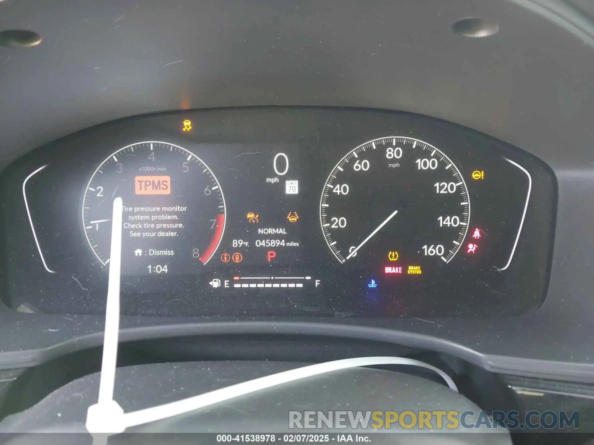 7 fotografías del automóvil dañado 2HGFE2F56PH512203 HONDA CIVIC 2023