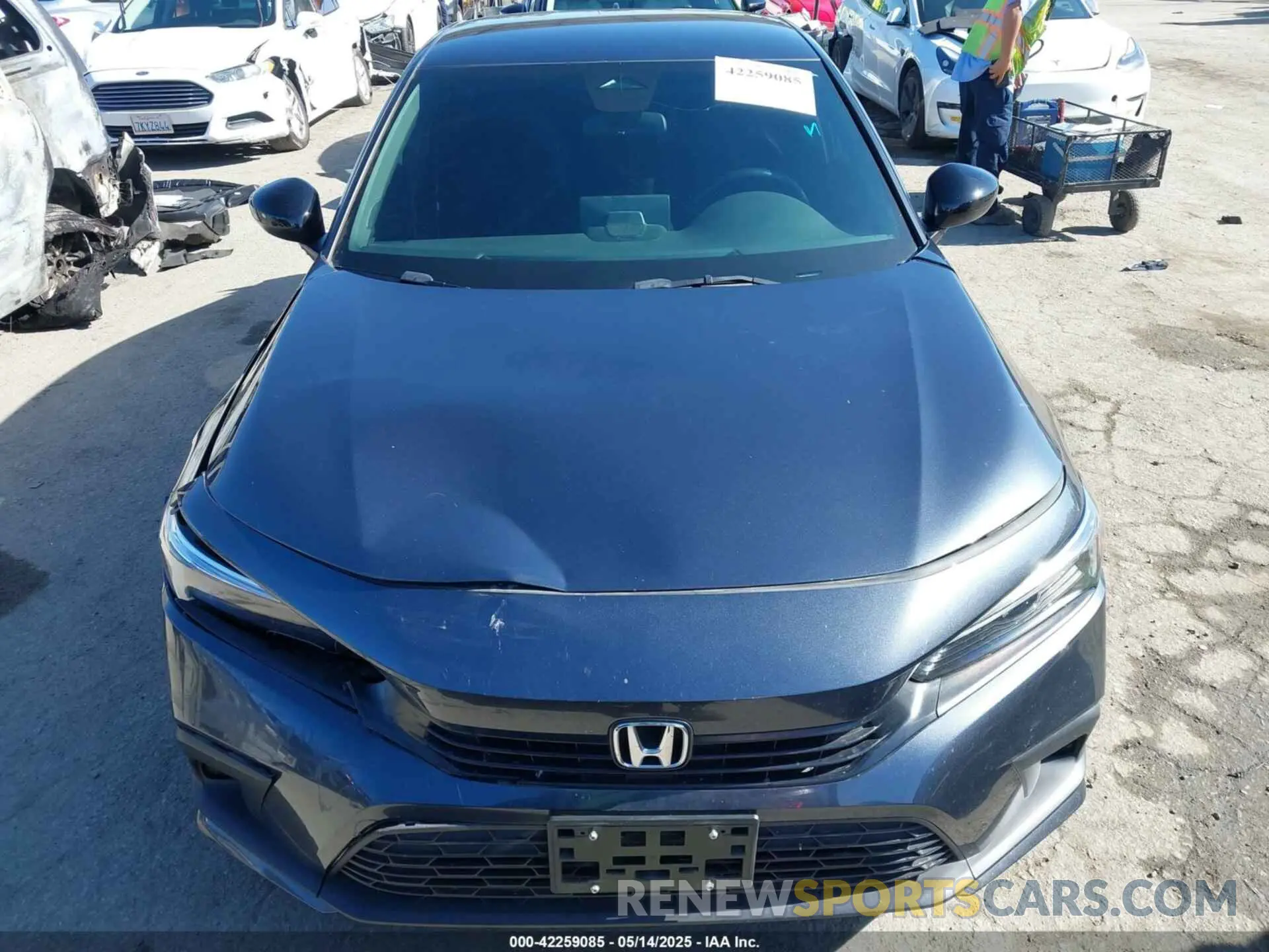13 fotografías del automóvil dañado 2HGFE2F56PH521662 HONDA CIVIC 2023