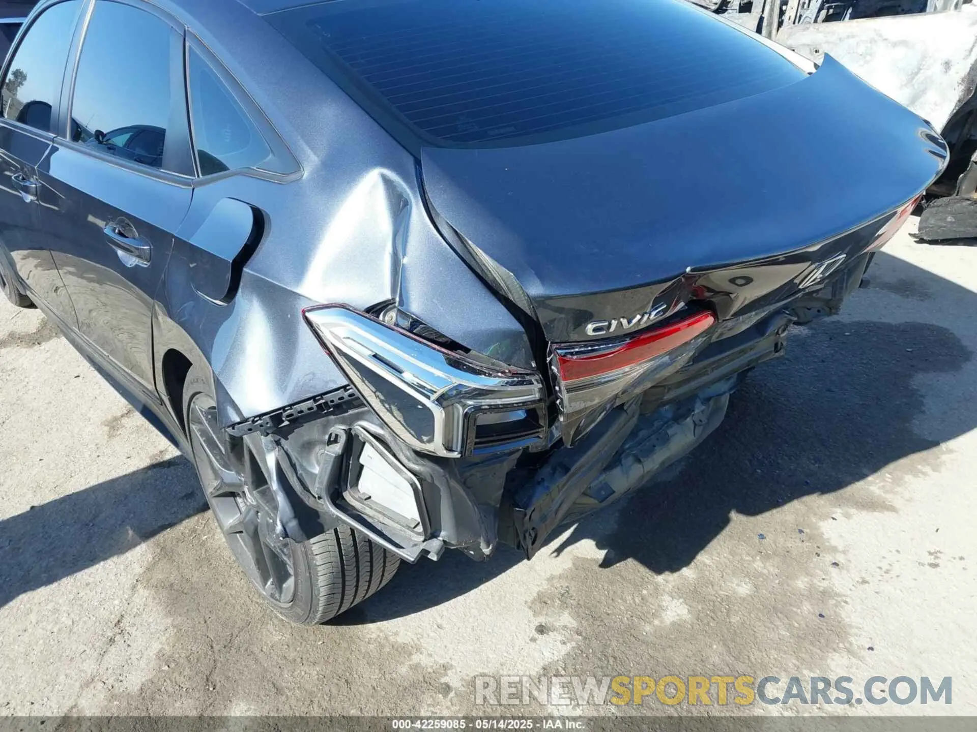 6 fotografías del automóvil dañado 2HGFE2F56PH521662 HONDA CIVIC 2023