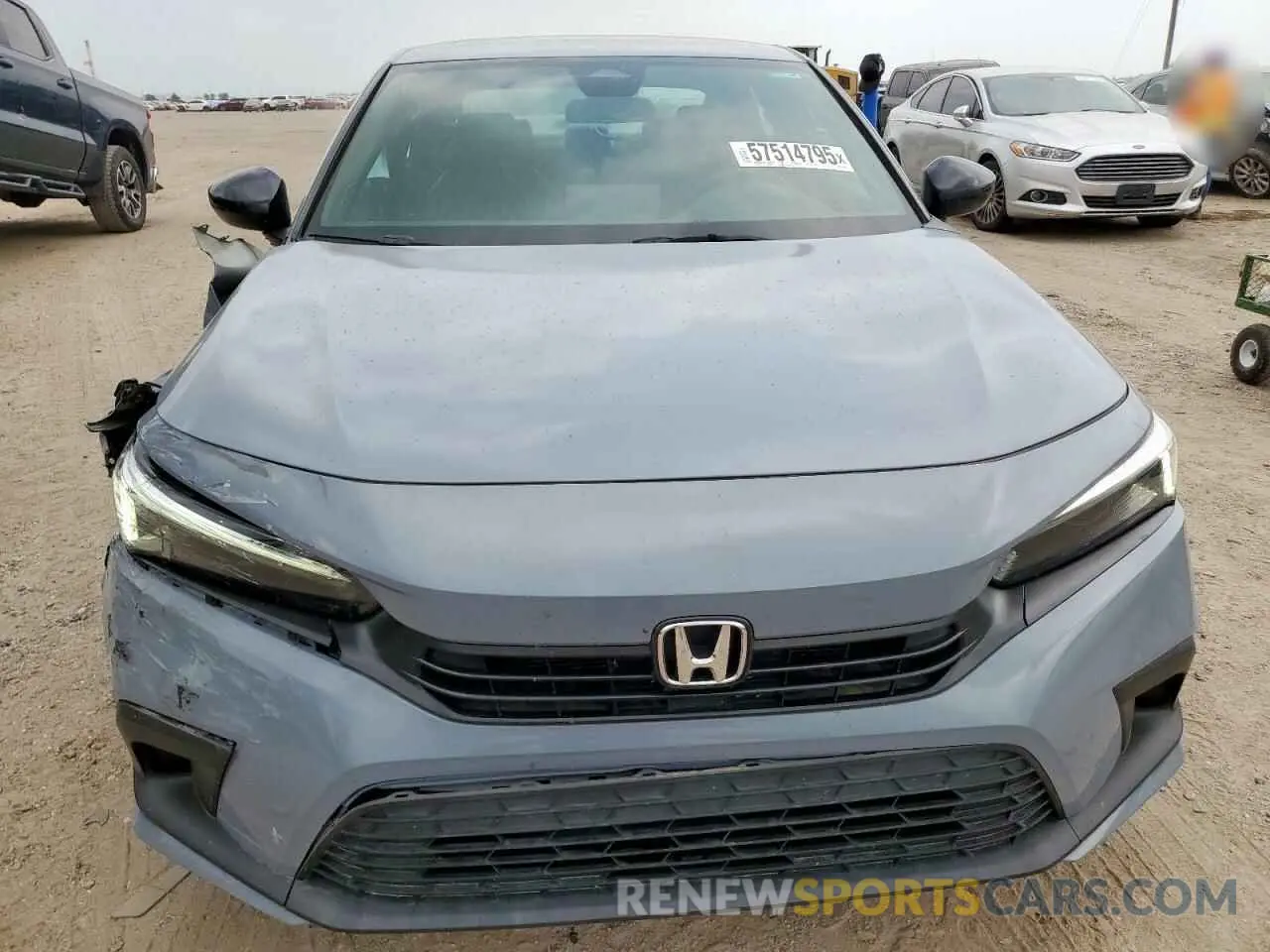 5 fotografías del automóvil dañado 2HGFE2F56PH548358 HONDA CIVIC 2023