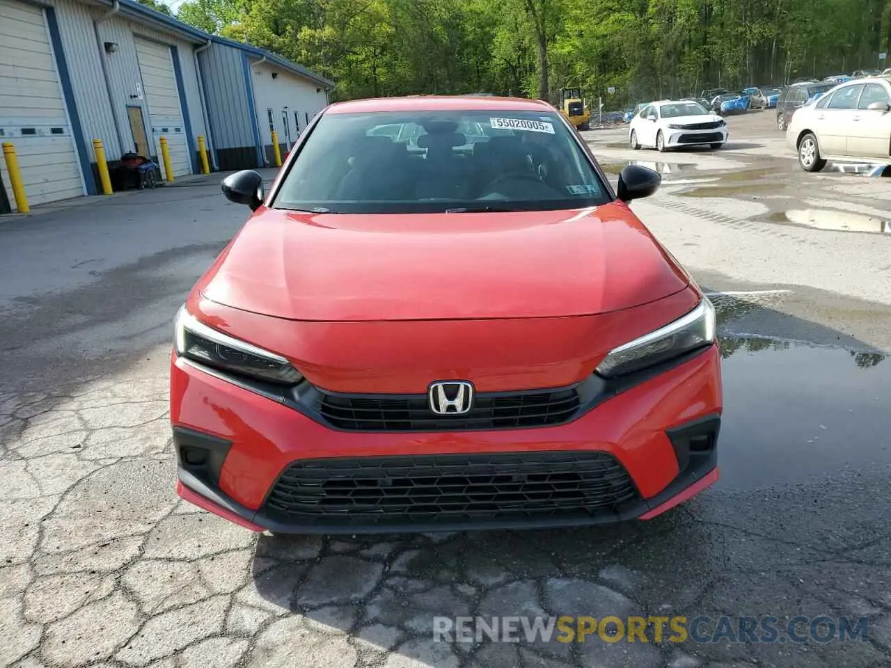5 fotografías del automóvil dañado 2HGFE2F56PH551891 HONDA CIVIC 2023
