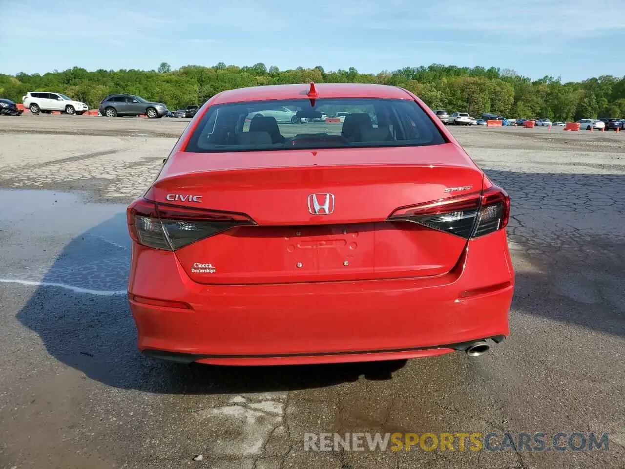 6 fotografías del automóvil dañado 2HGFE2F56PH551891 HONDA CIVIC 2023