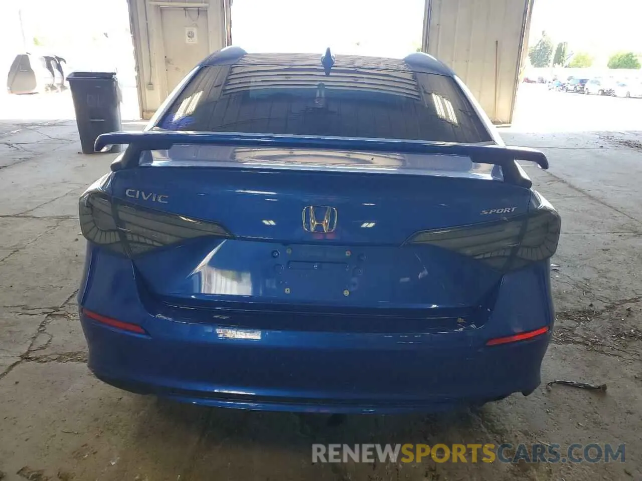 6 fotografías del automóvil dañado 2HGFE2F56PH562387 HONDA CIVIC 2023