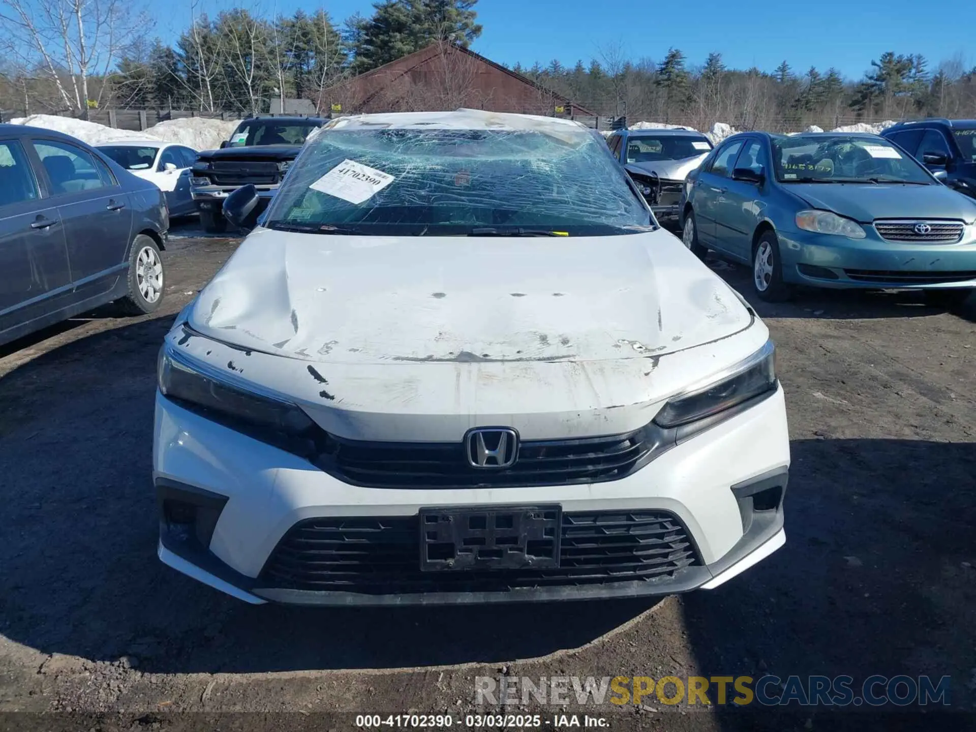 12 fotografías del automóvil dañado 2HGFE2F57PH510749 HONDA CIVIC 2023