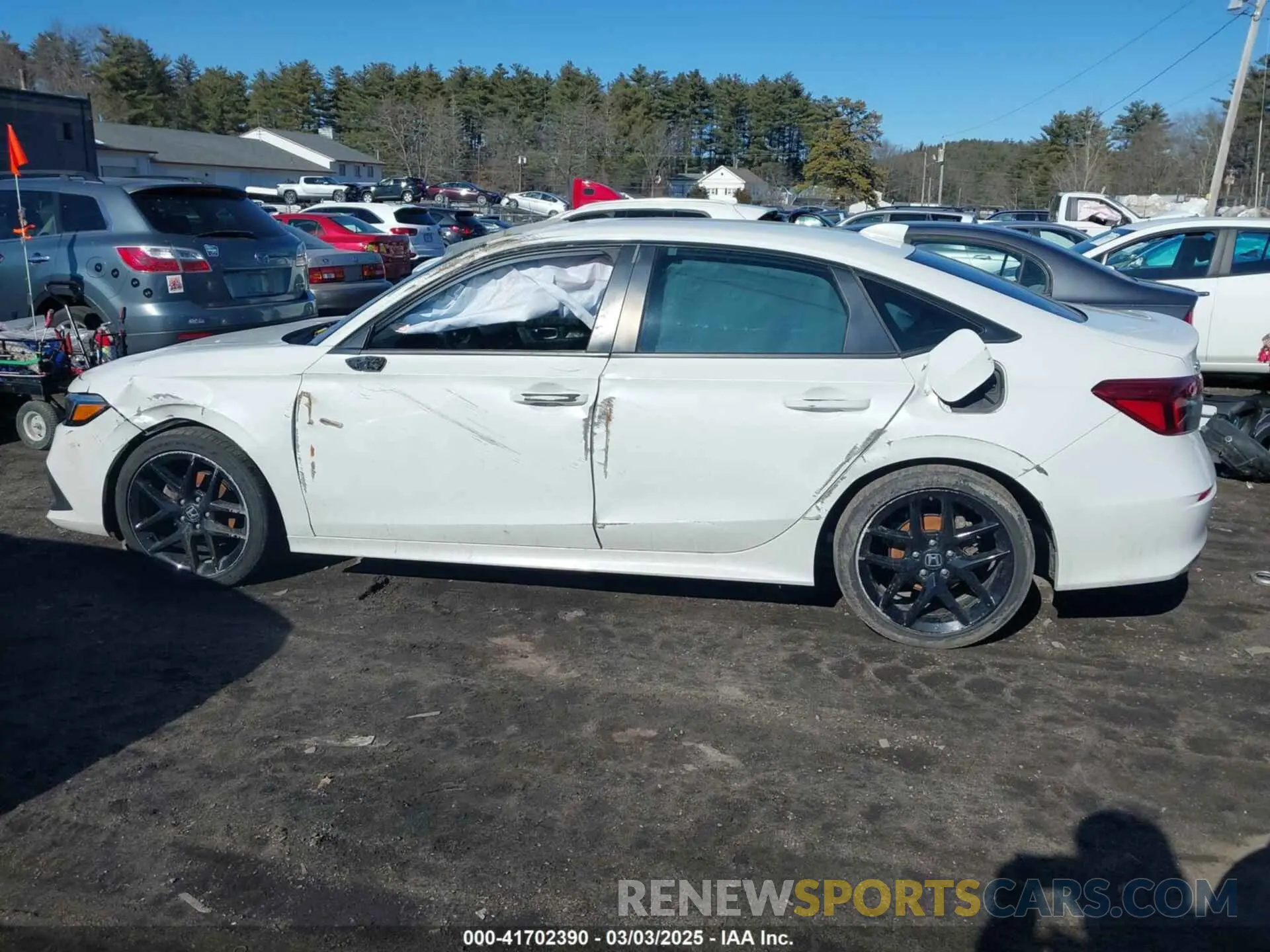 14 fotografías del automóvil dañado 2HGFE2F57PH510749 HONDA CIVIC 2023
