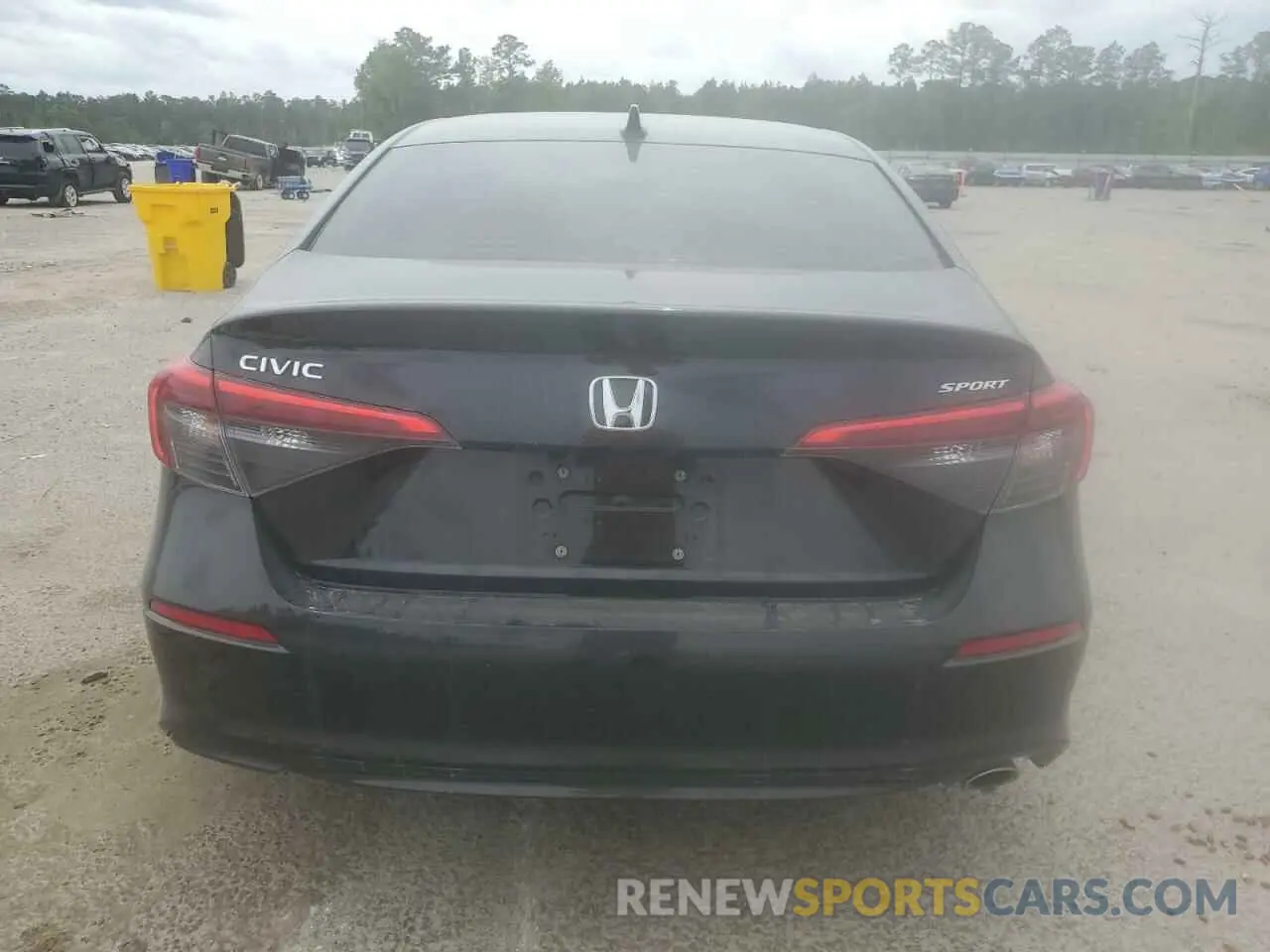 6 fotografías del automóvil dañado 2HGFE2F57PH520634 HONDA CIVIC 2023