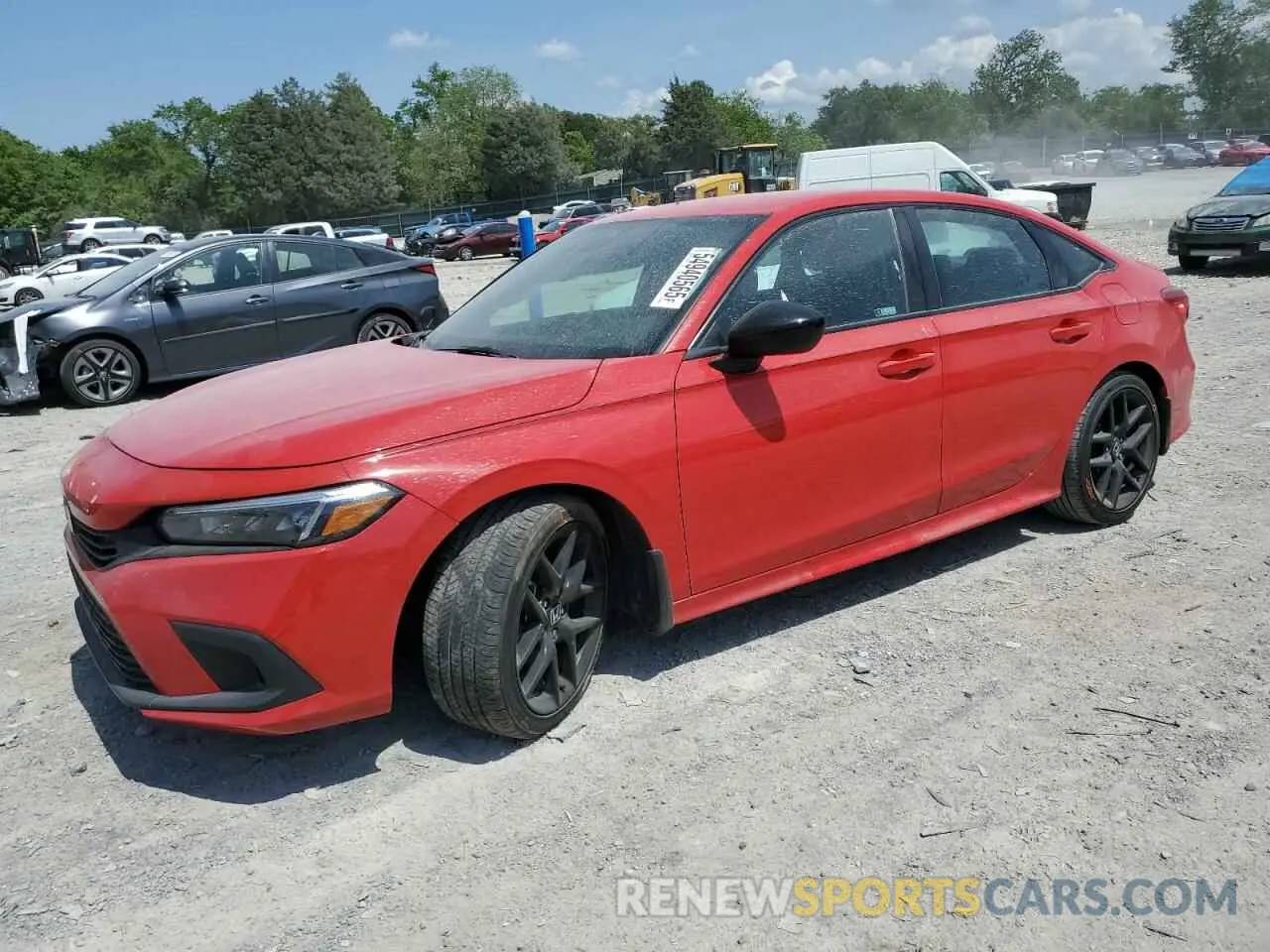 1 fotografías del automóvil dañado 2HGFE2F57PH521122 HONDA CIVIC 2023