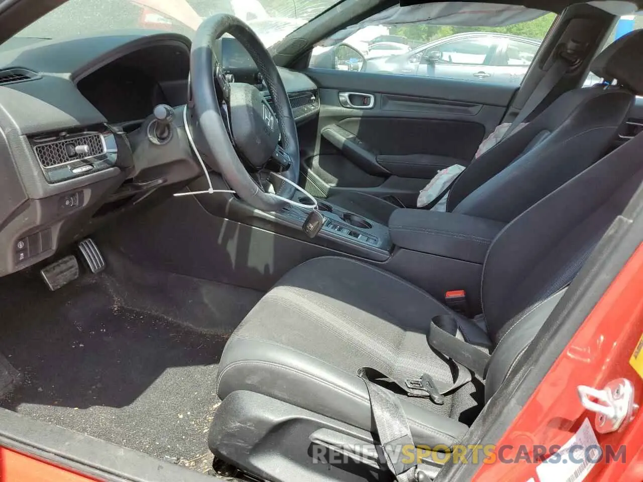 7 fotografías del automóvil dañado 2HGFE2F57PH521122 HONDA CIVIC 2023