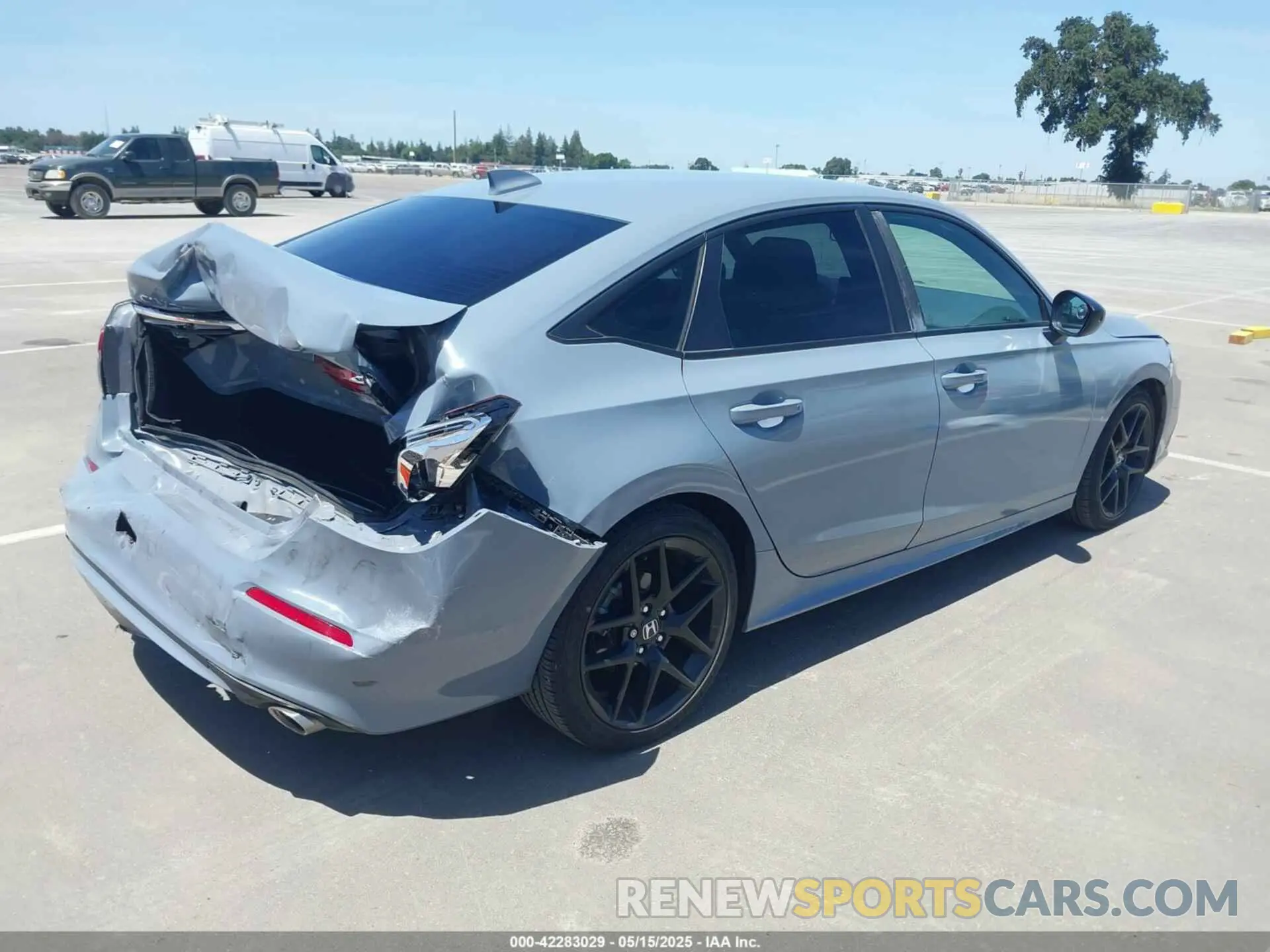 4 fotografías del automóvil dañado 2HGFE2F57PH529575 HONDA CIVIC 2023