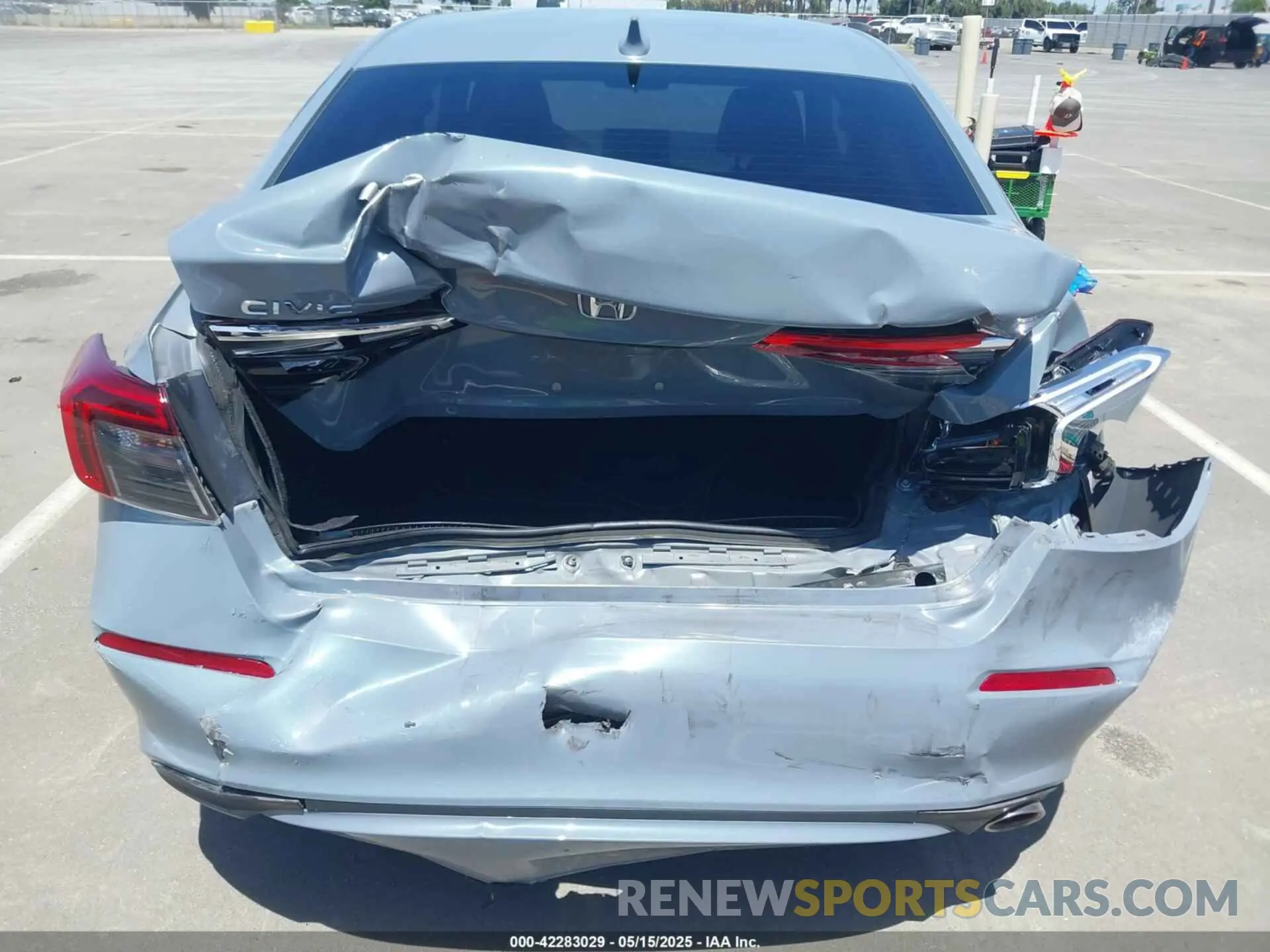 6 fotografías del automóvil dañado 2HGFE2F57PH529575 HONDA CIVIC 2023