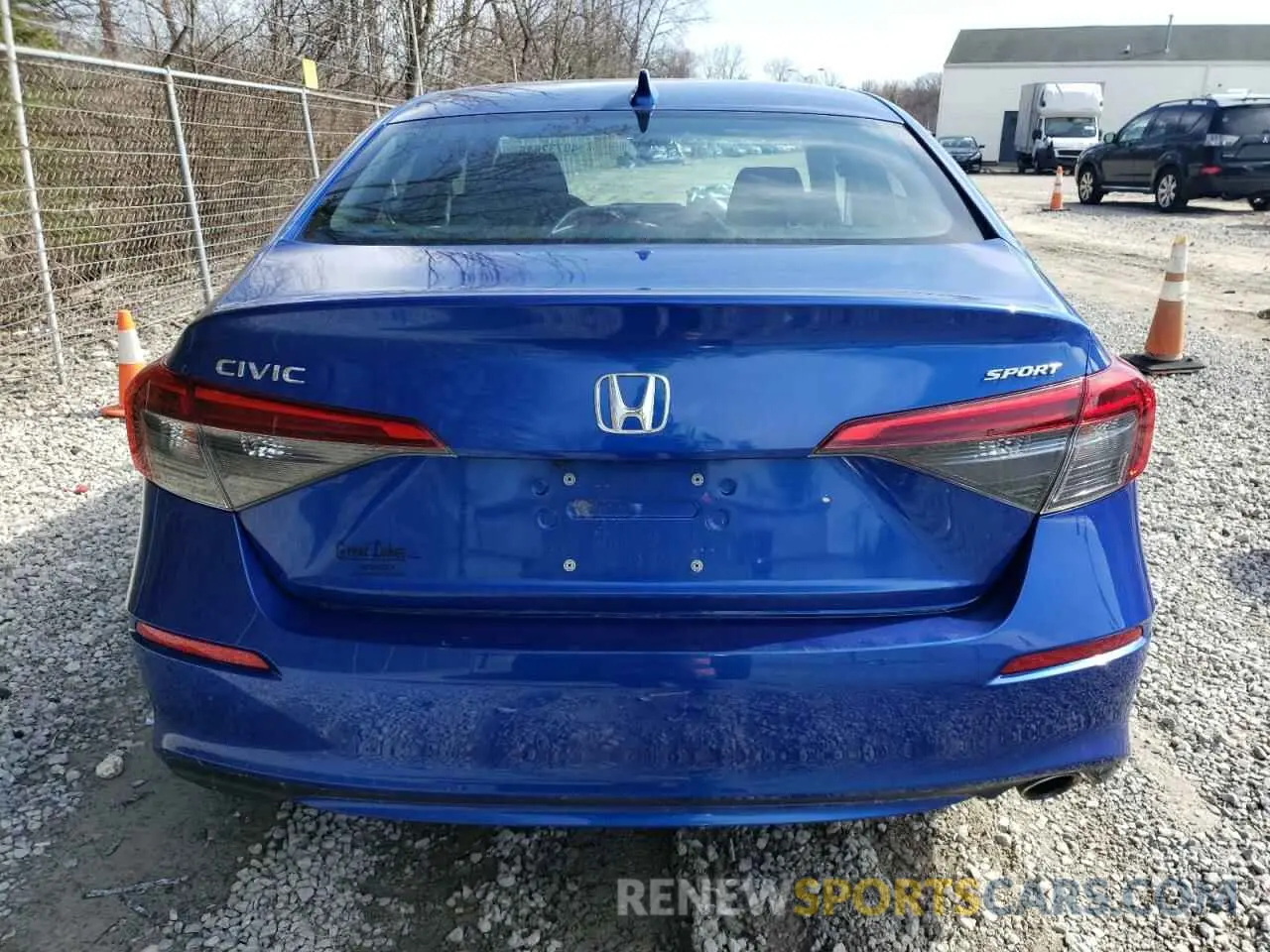 6 fotografías del automóvil dañado 2HGFE2F57PH536056 HONDA CIVIC 2023