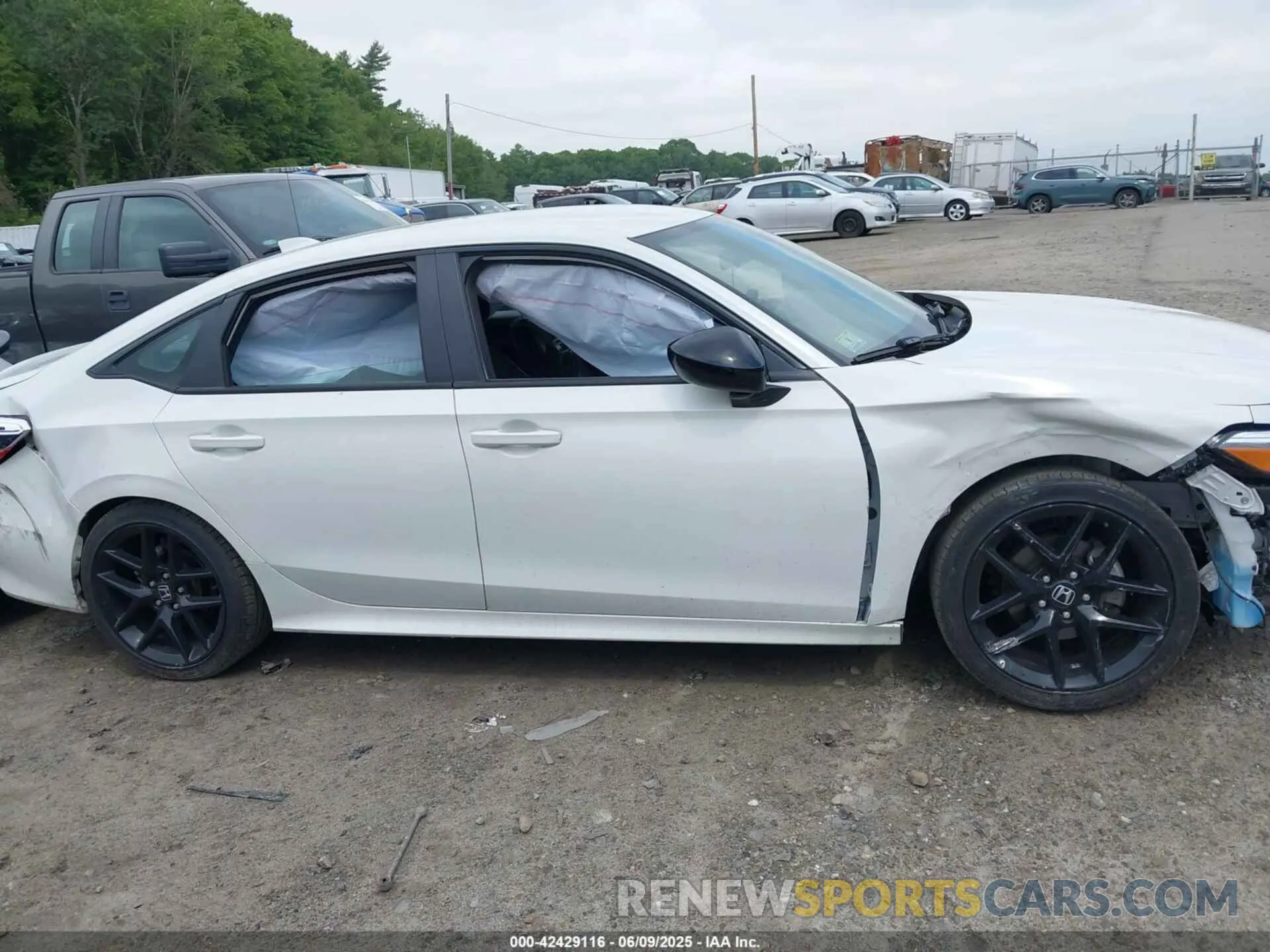 14 fotografías del automóvil dañado 2HGFE2F57PH561393 HONDA CIVIC 2023
