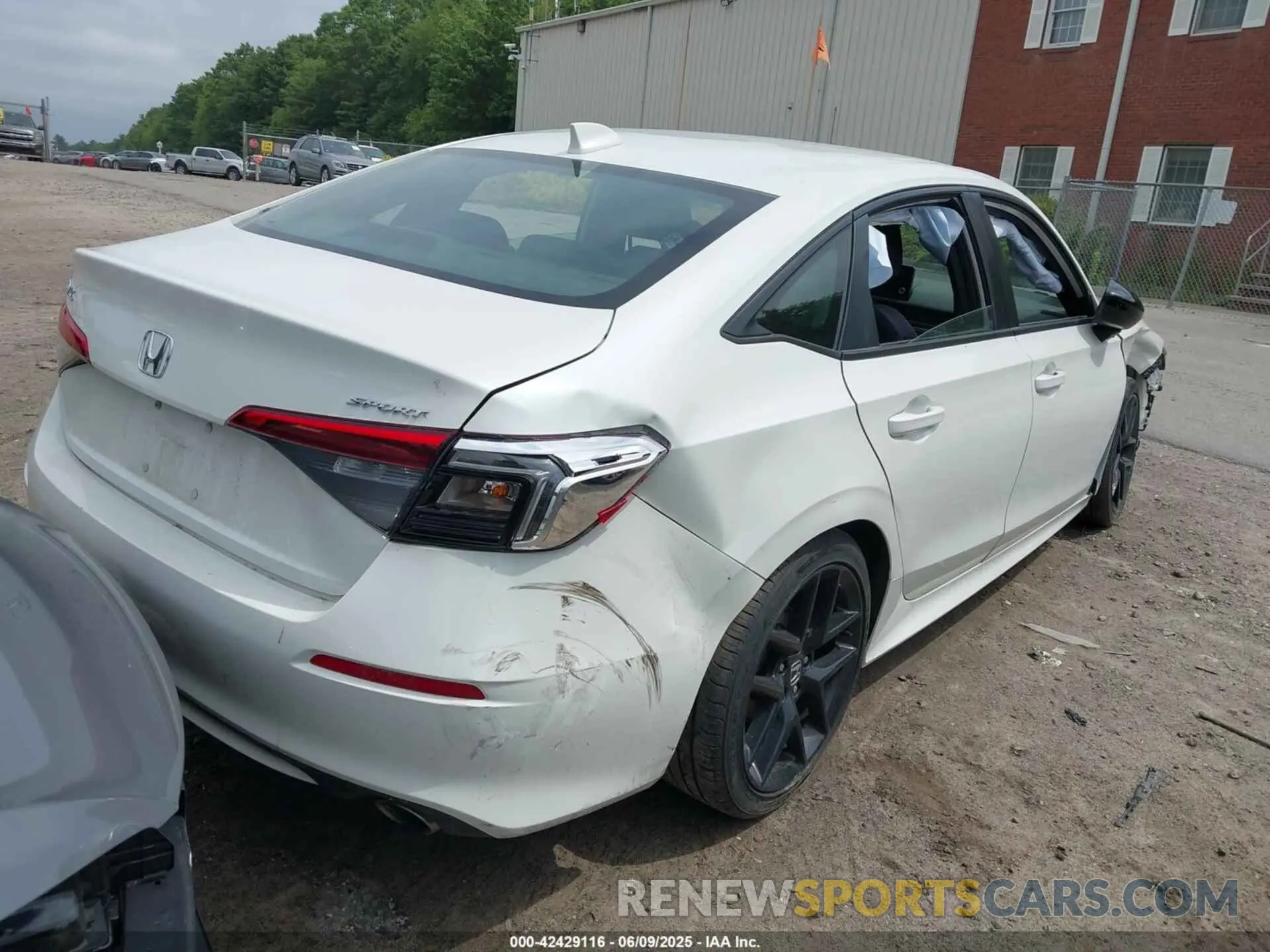 4 fotografías del automóvil dañado 2HGFE2F57PH561393 HONDA CIVIC 2023