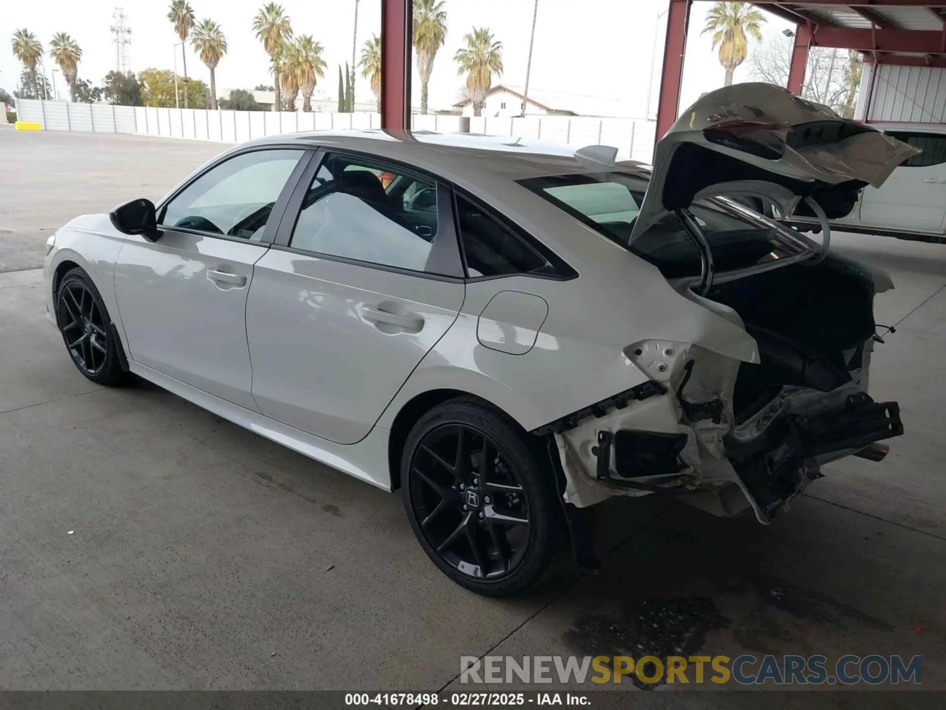 3 fotografías del automóvil dañado 2HGFE2F57PH563905 HONDA CIVIC 2023