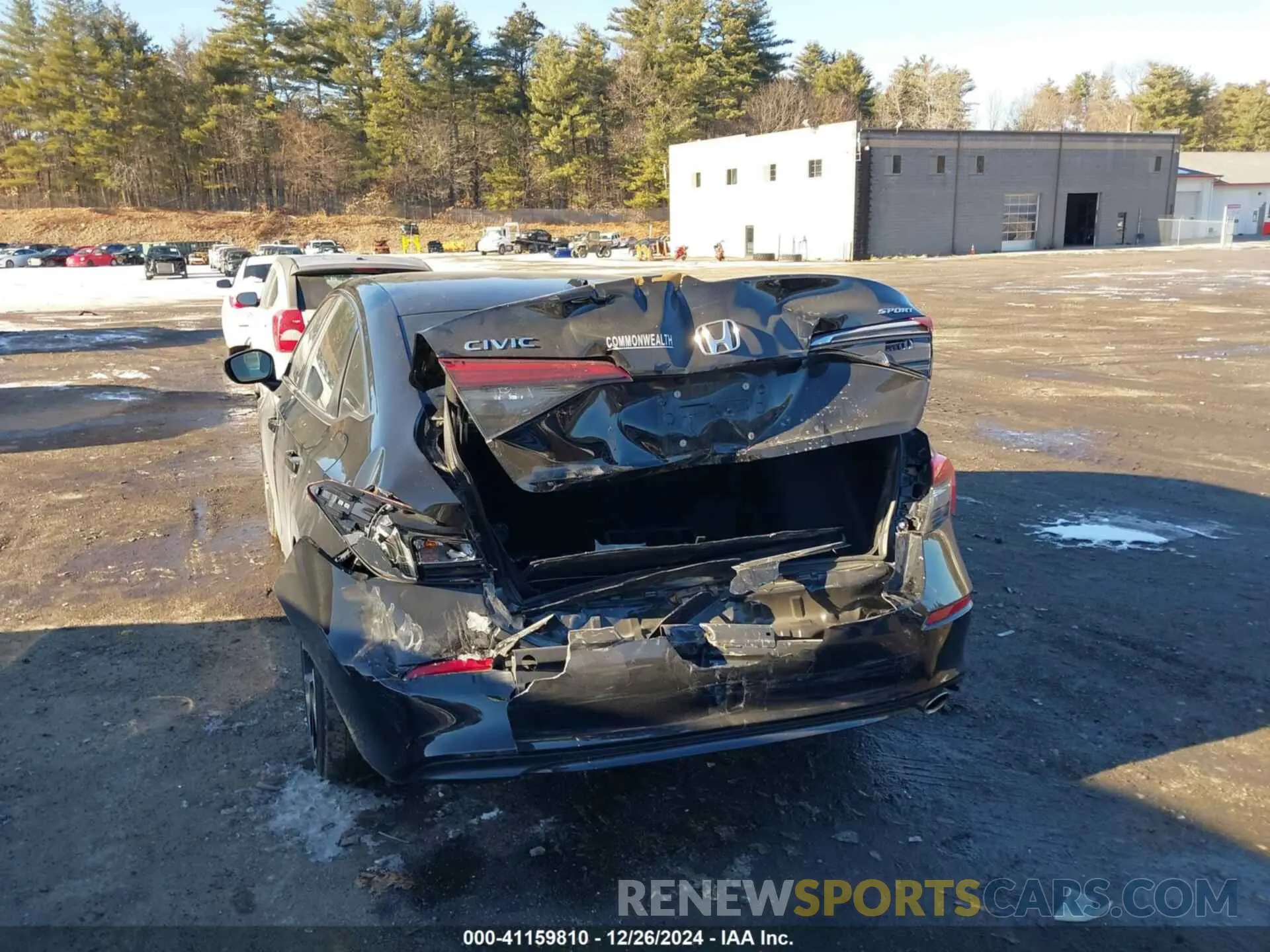 6 fotografías del automóvil dañado 2HGFE2F58PH508539 HONDA CIVIC 2023