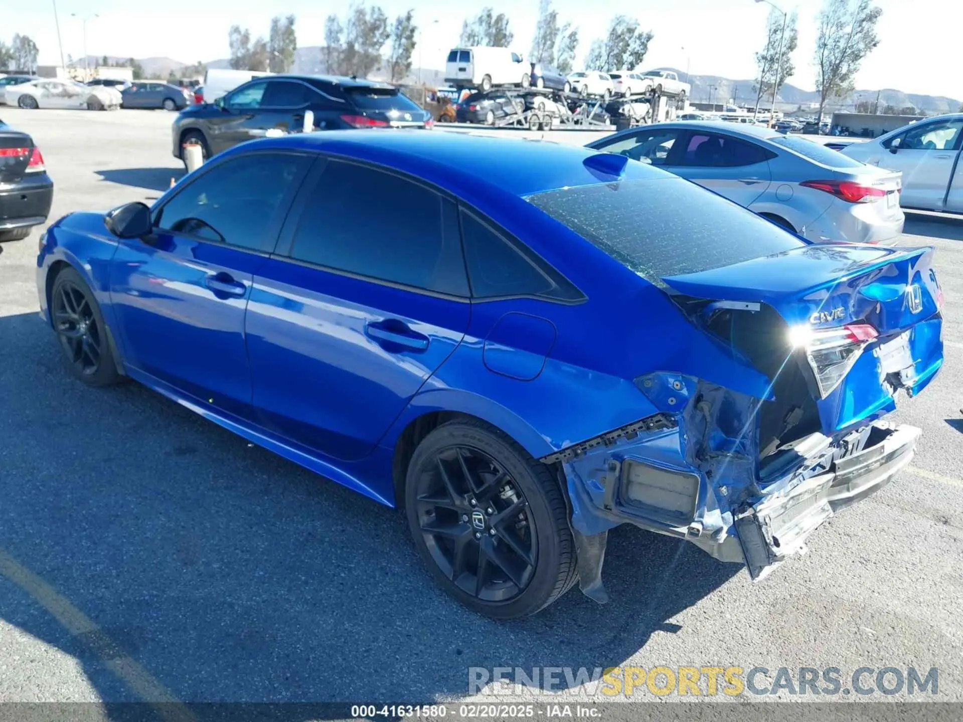 3 fotografías del automóvil dañado 2HGFE2F58PH531934 HONDA CIVIC 2023