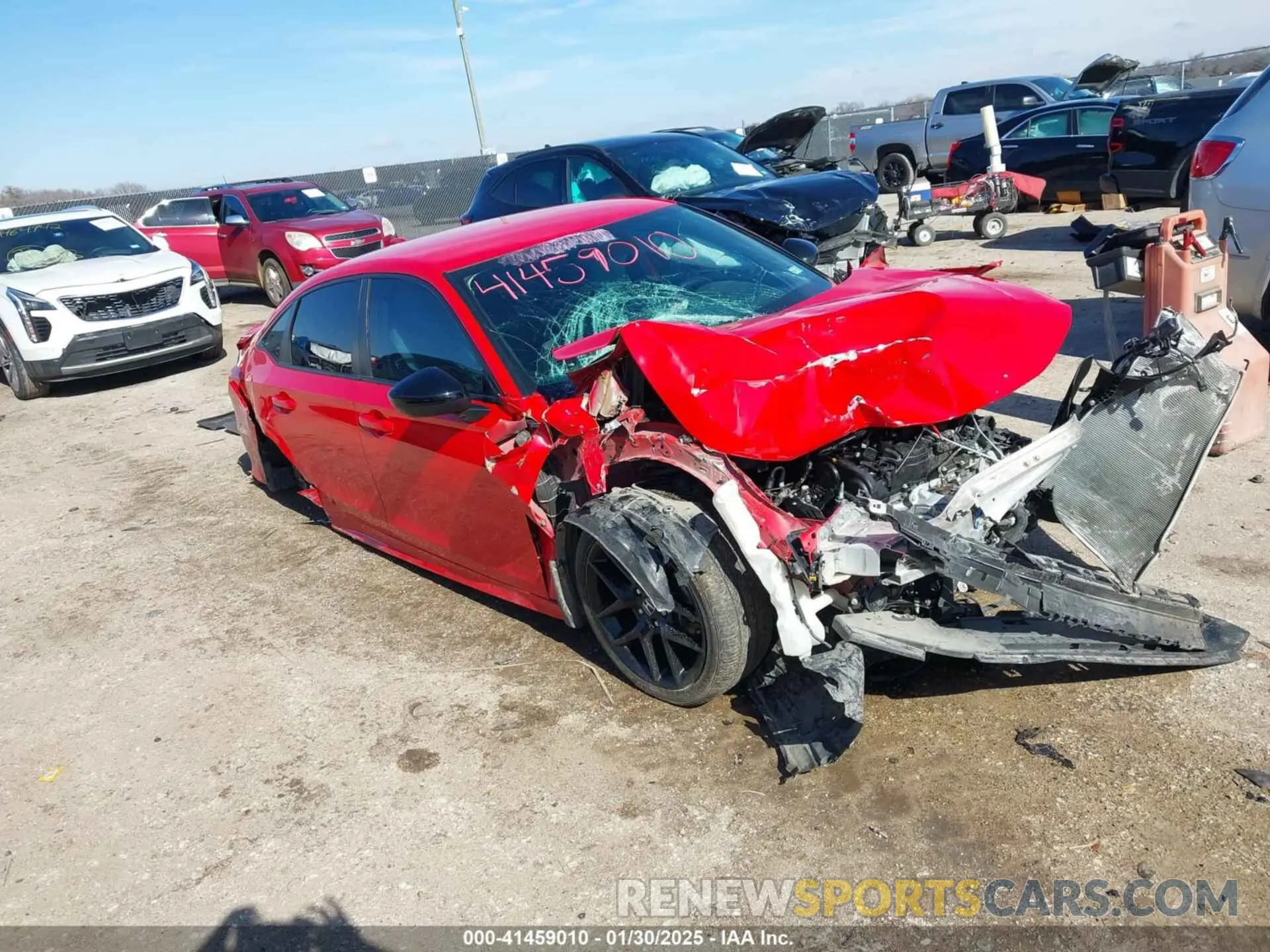 1 fotografías del automóvil dañado 2HGFE2F58PH546126 HONDA CIVIC 2023