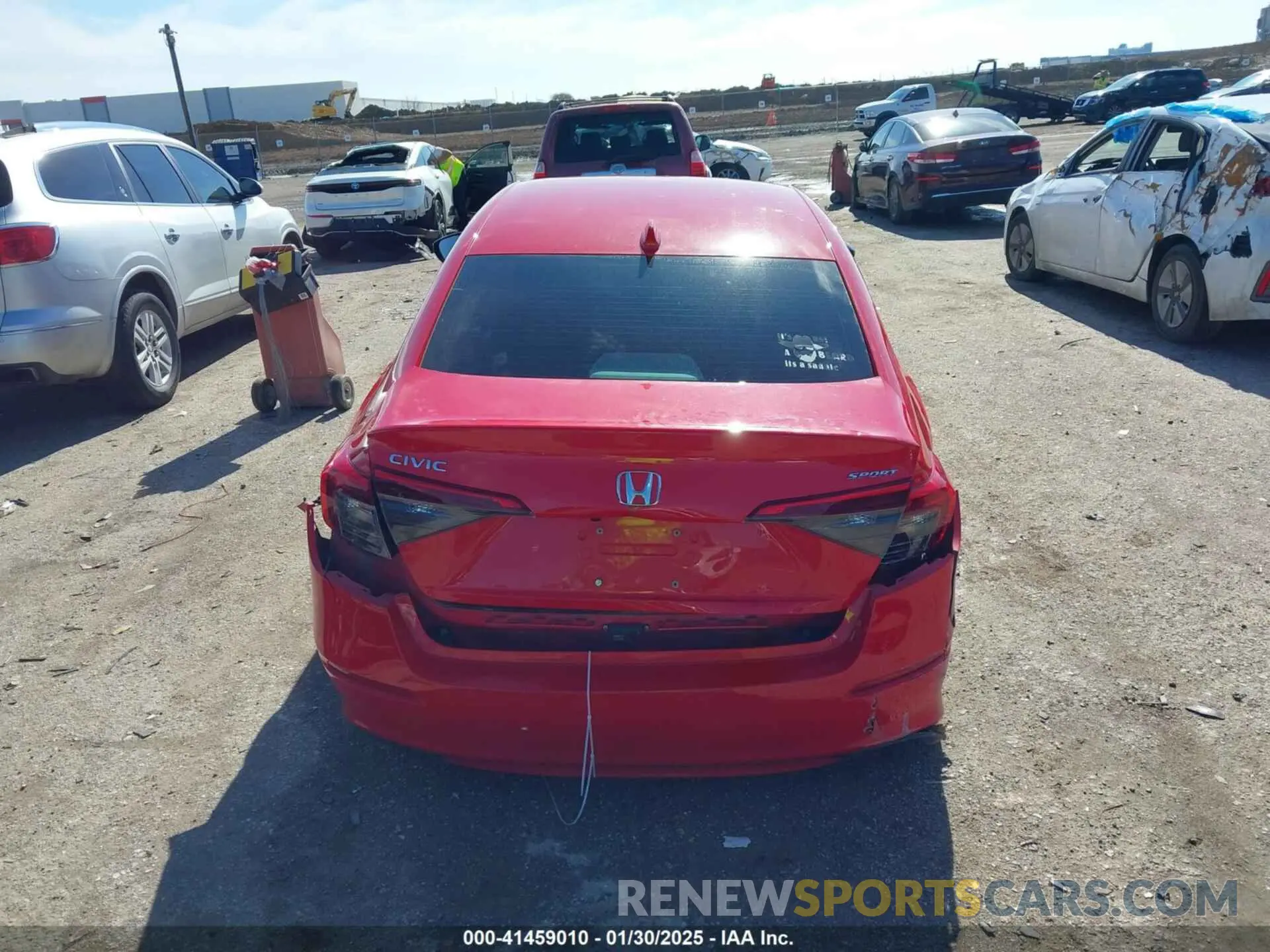 16 fotografías del automóvil dañado 2HGFE2F58PH546126 HONDA CIVIC 2023