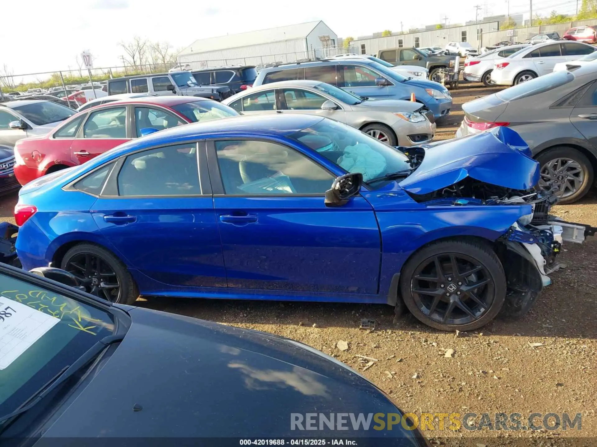 14 fotografías del automóvil dañado 2HGFE2F59PH502703 HONDA CIVIC 2023